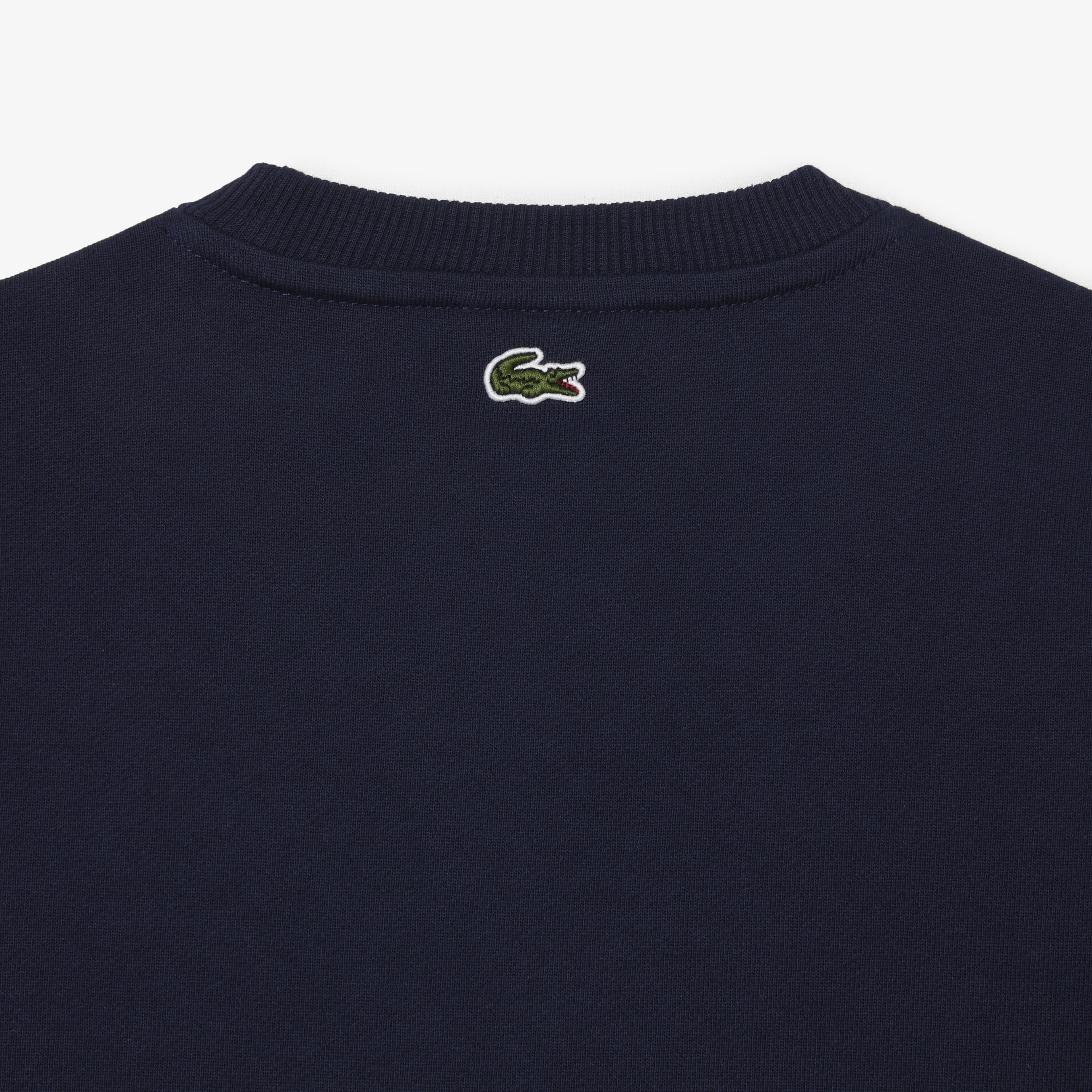 Çocuk Bisiklet Yaka Baskılı Lacivert Sweatshirt