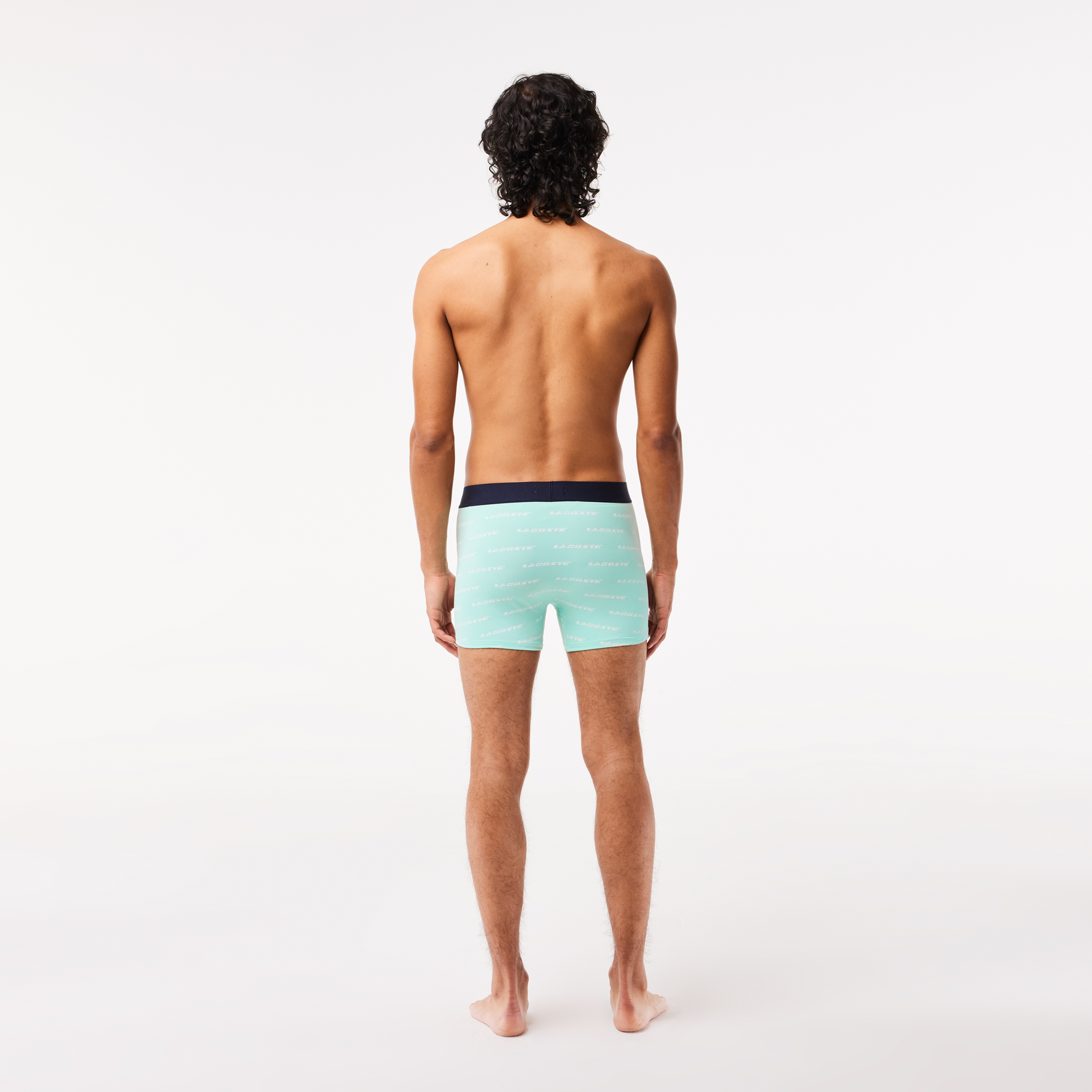 Active Erkek 3'lü Mavi Boxer