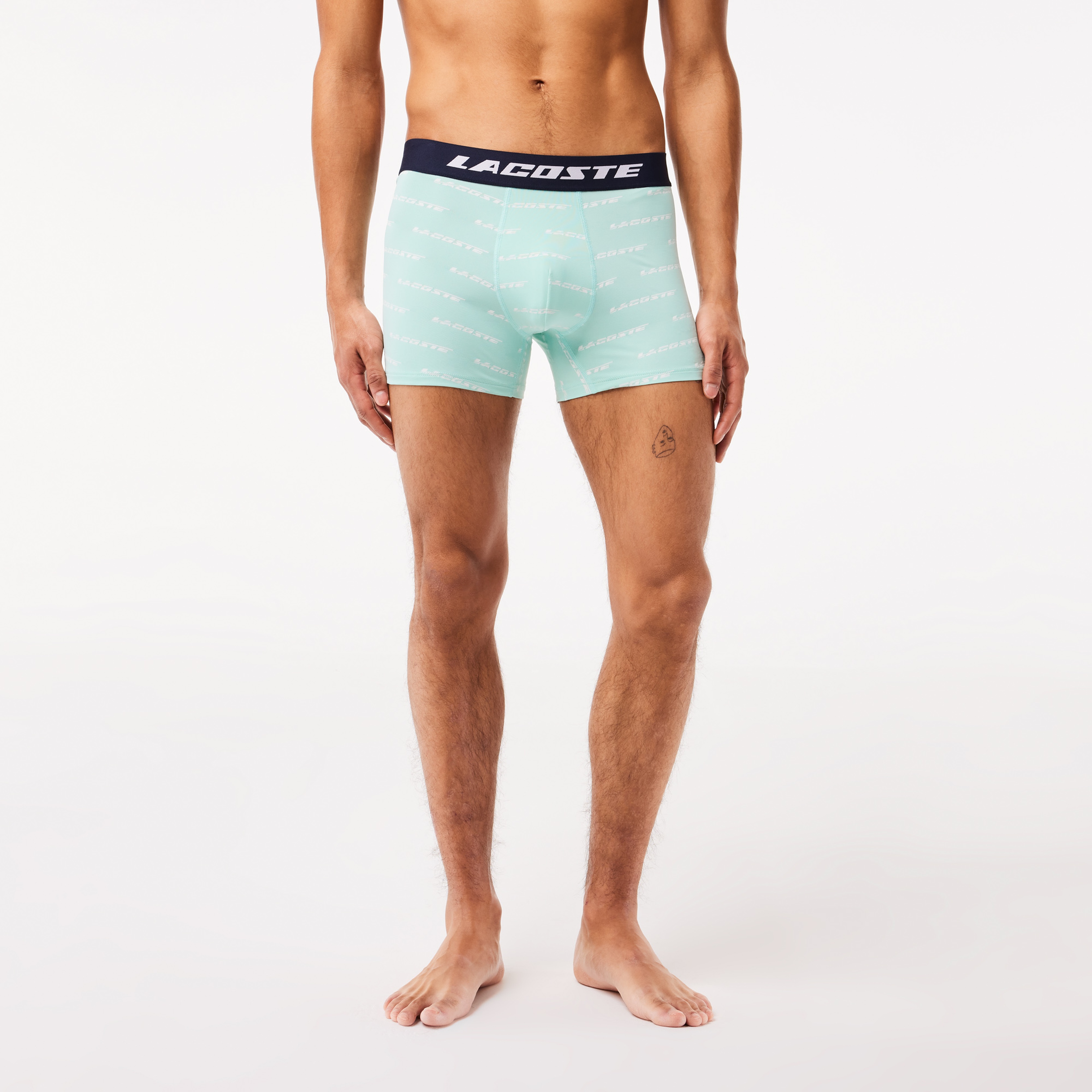 Active Erkek 3'lü Mavi Boxer