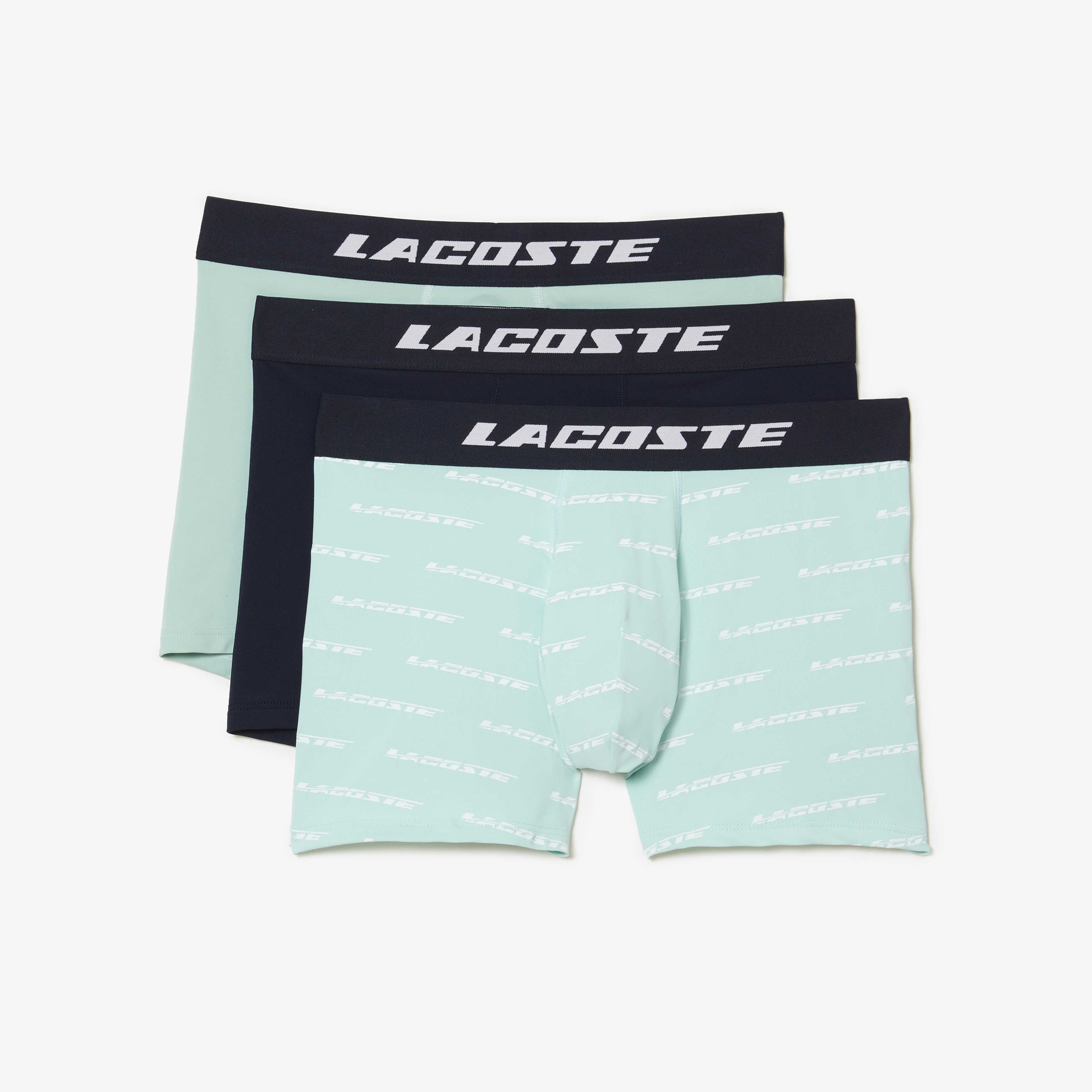 Active Erkek 3'lü Mavi Boxer