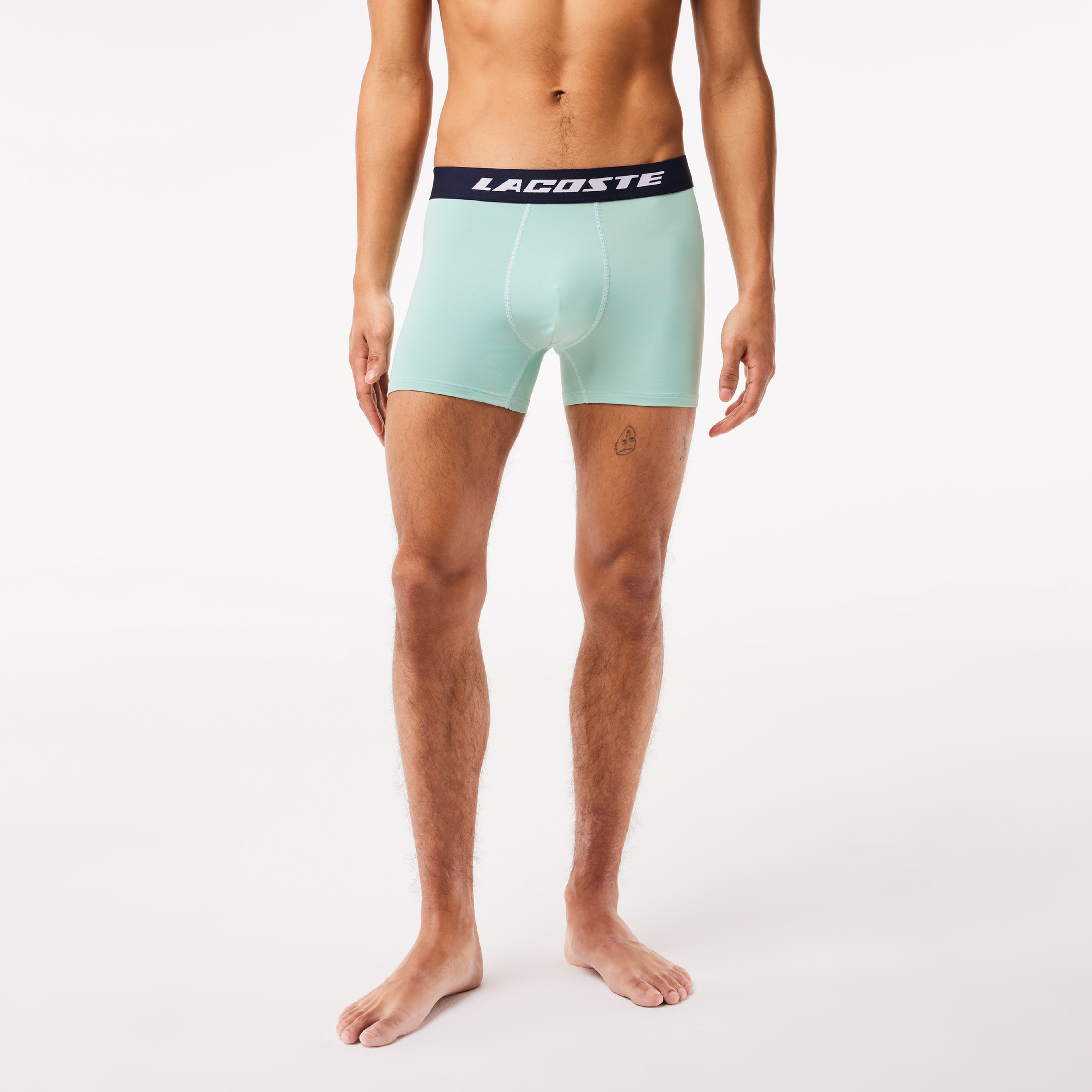 Active Erkek 3'lü Mavi Boxer