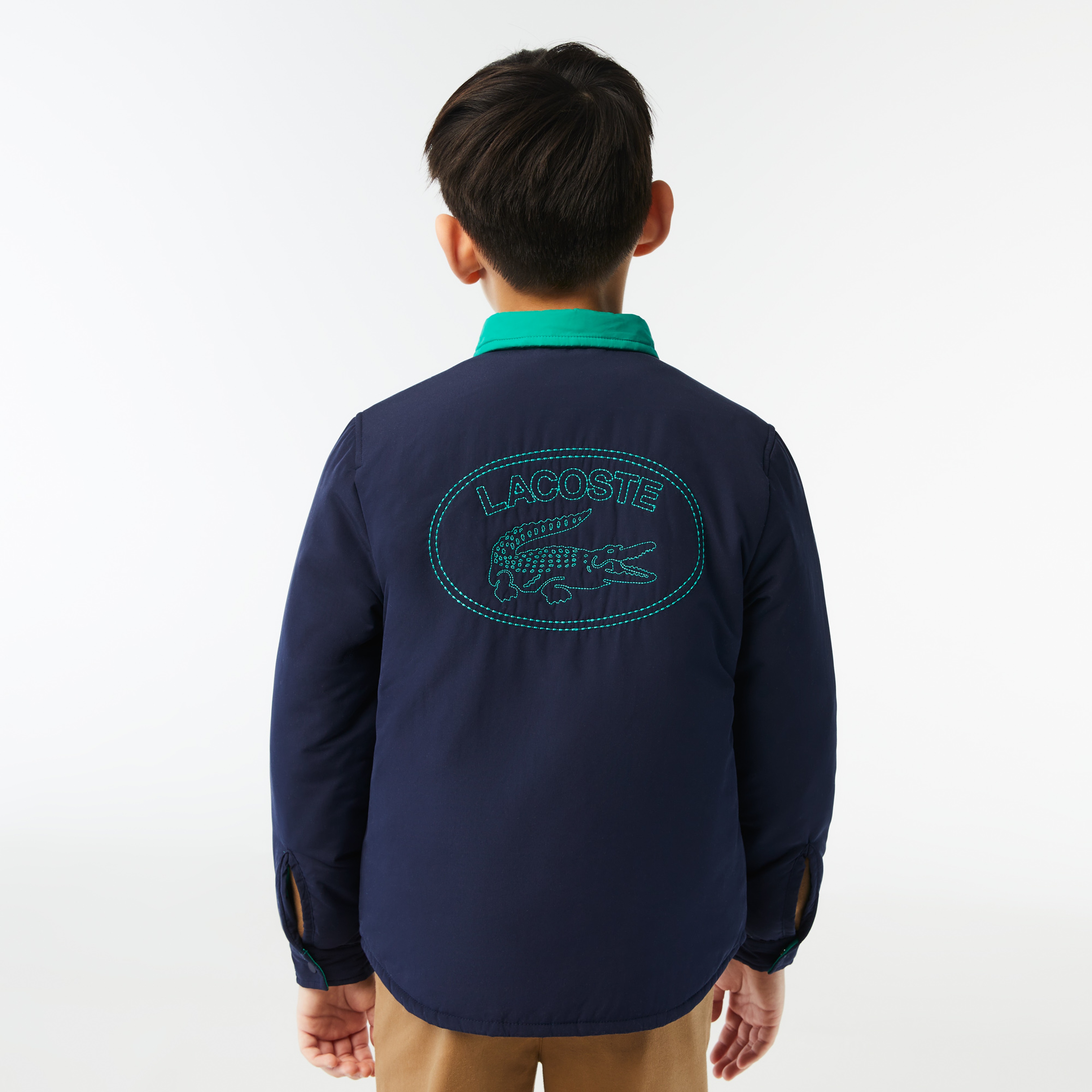 Lacoste Erkek Çocuk Lacivert Gömlek
