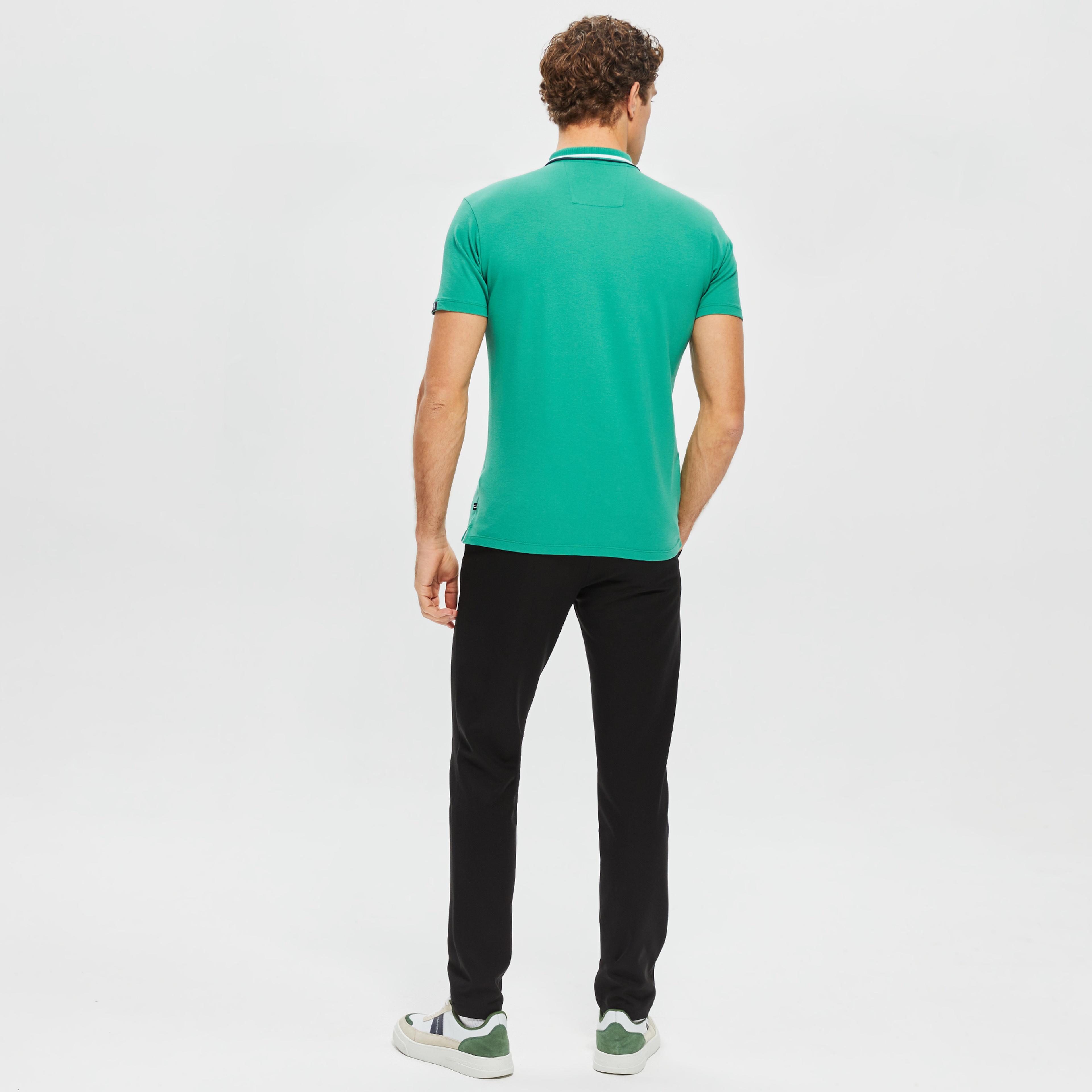 NAUTICA ERKEK YEŞİL KISA KOLLU POLO