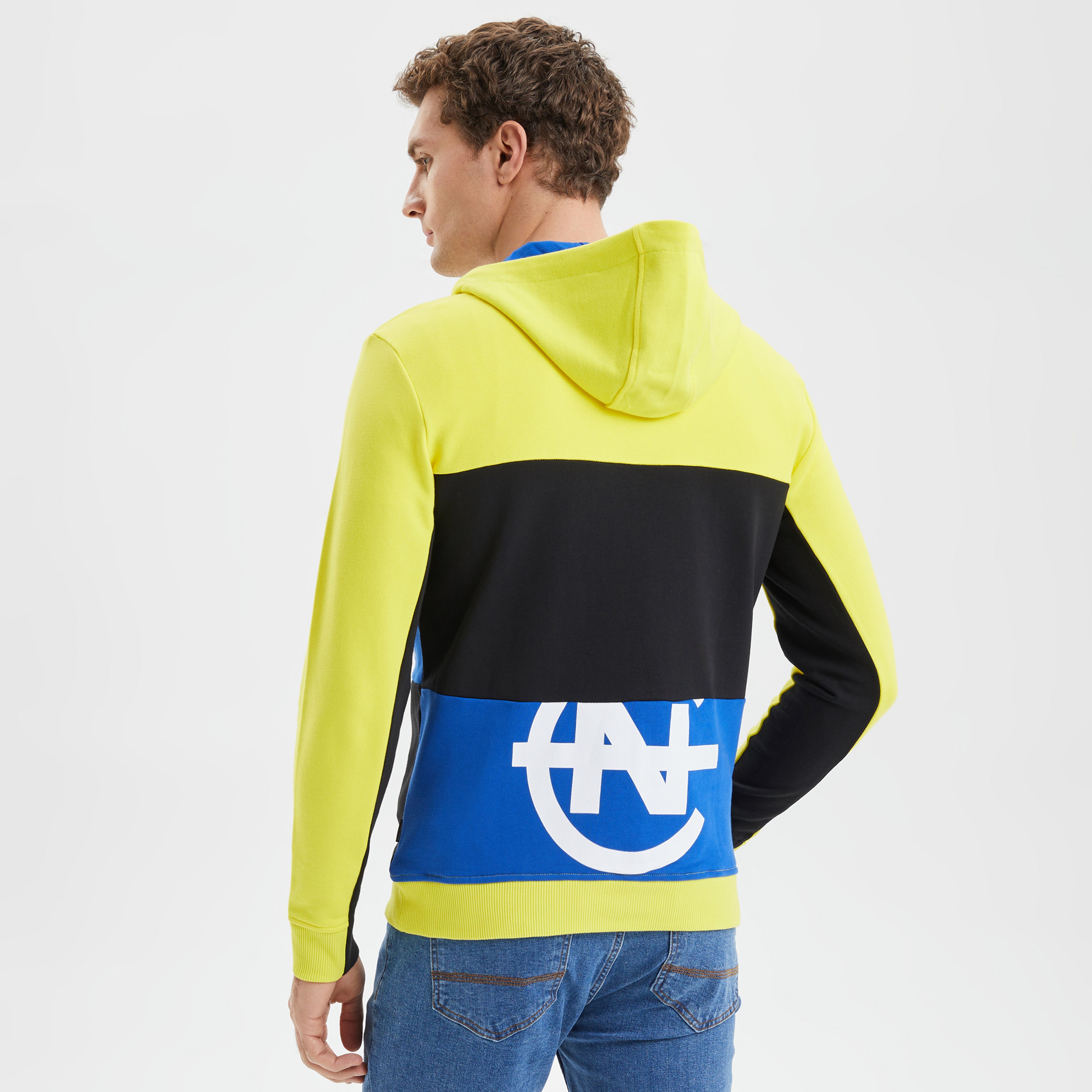 NAUTICA ERKEK SARI STANDART FIT SWEATSHIRT