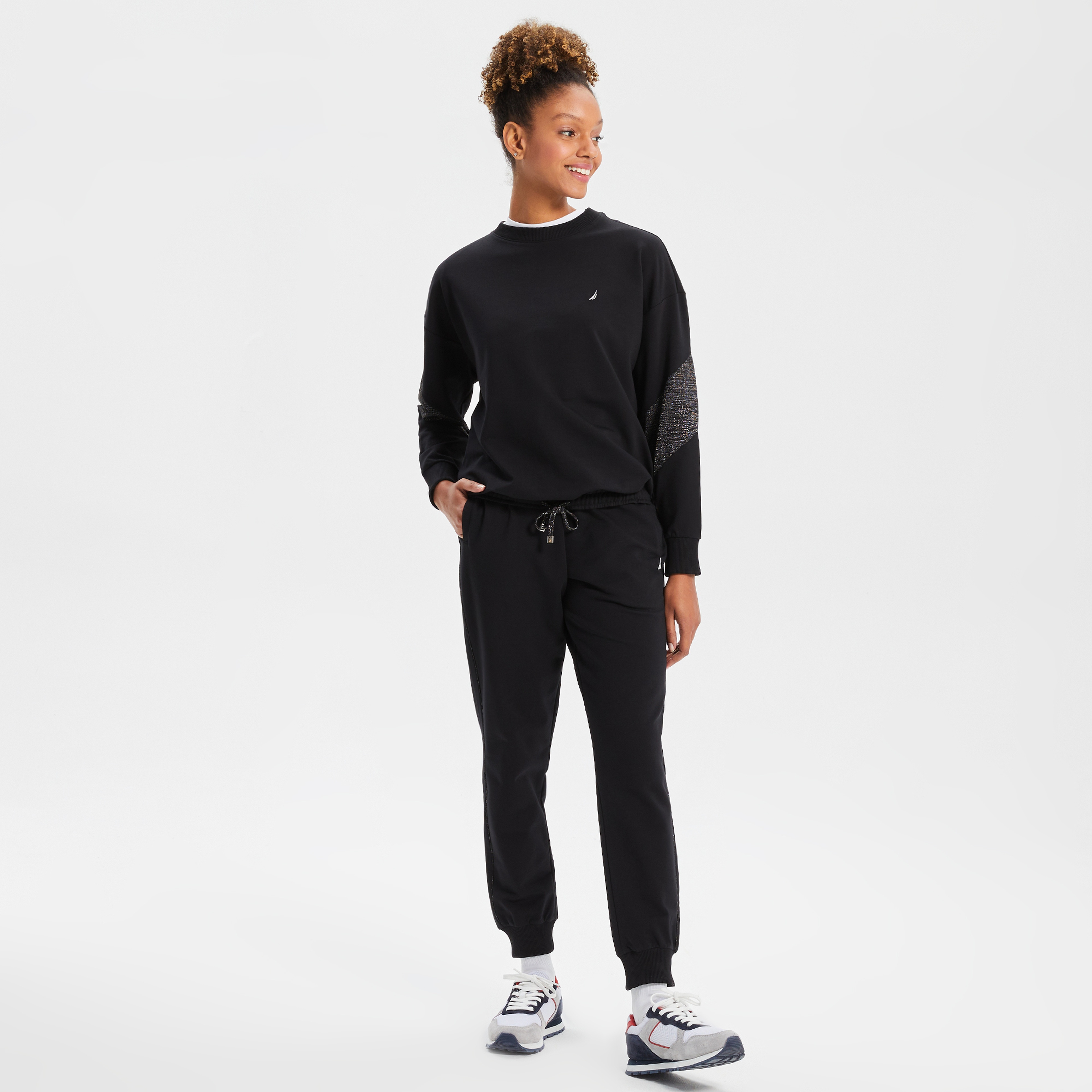 Nautica  Kadın Siyah Eşofman Altı