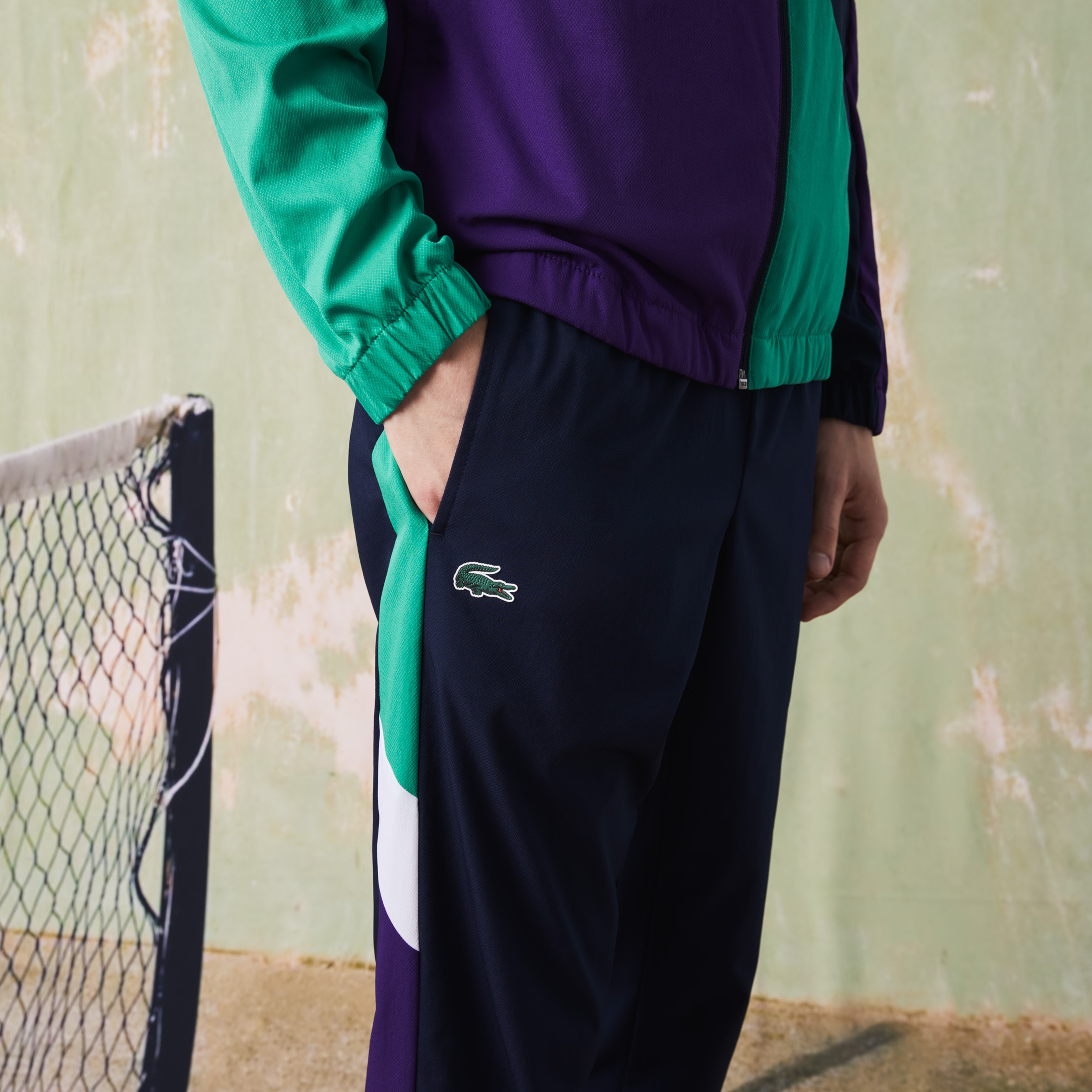 Lacoste Team Leader Track Suit Erkek Yeşil Eşofman Takımı