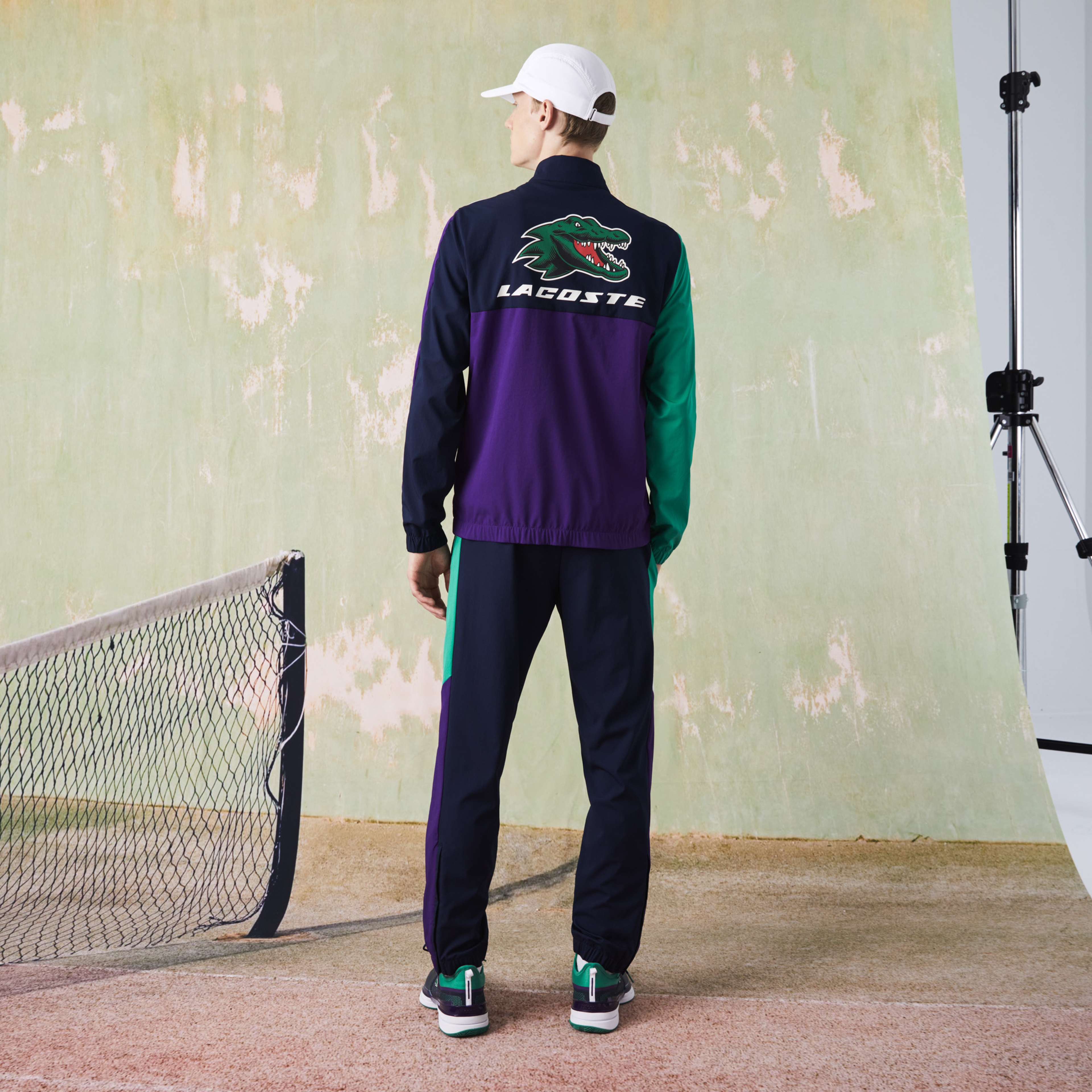 Lacoste Team Leader Track Suit Erkek Yeşil Eşofman Takımı