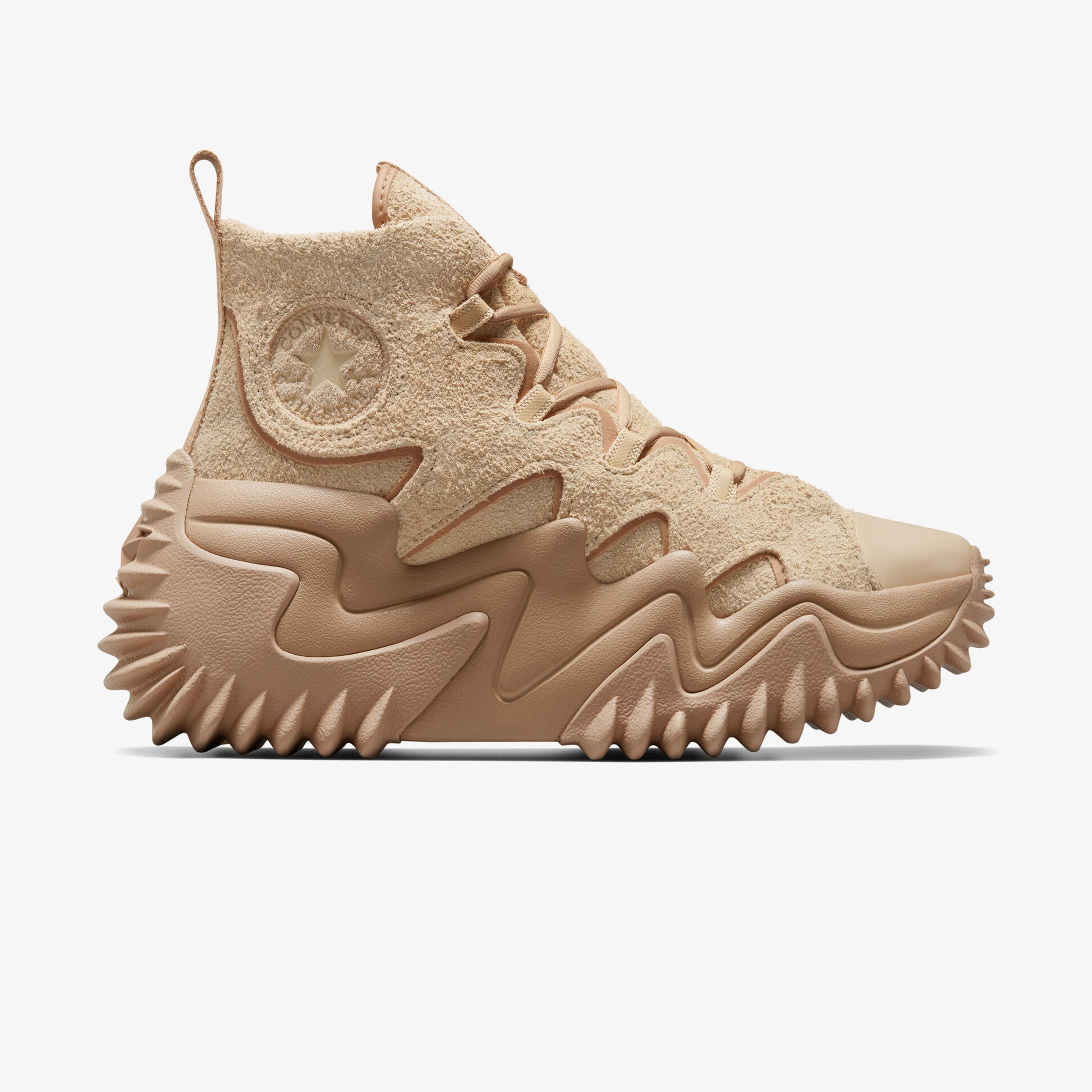 Converse Run Star Motion CX Platform Sga Unisex Krem Sneaker