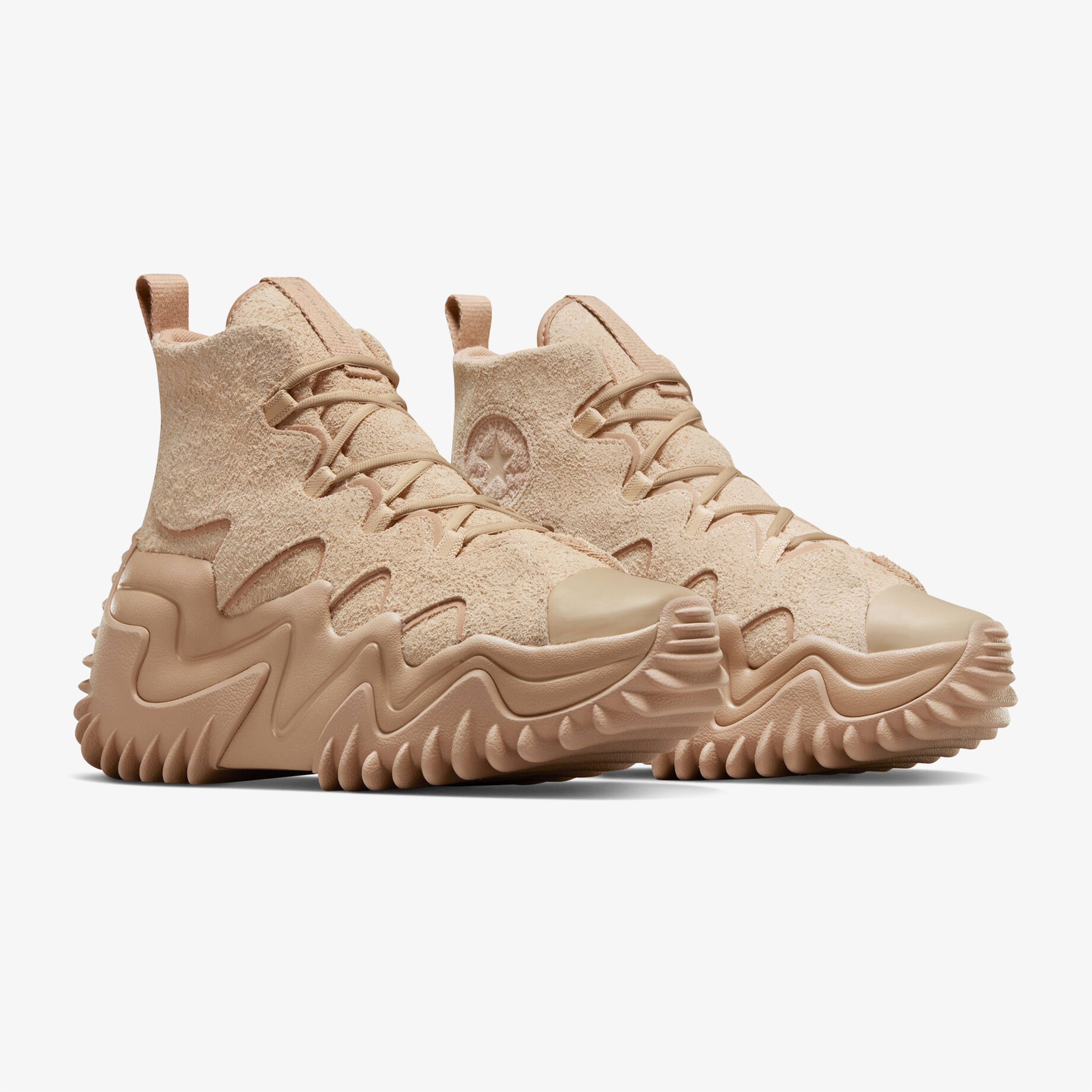 Converse Run Star Motion CX Platform Sga Unisex Krem Sneaker