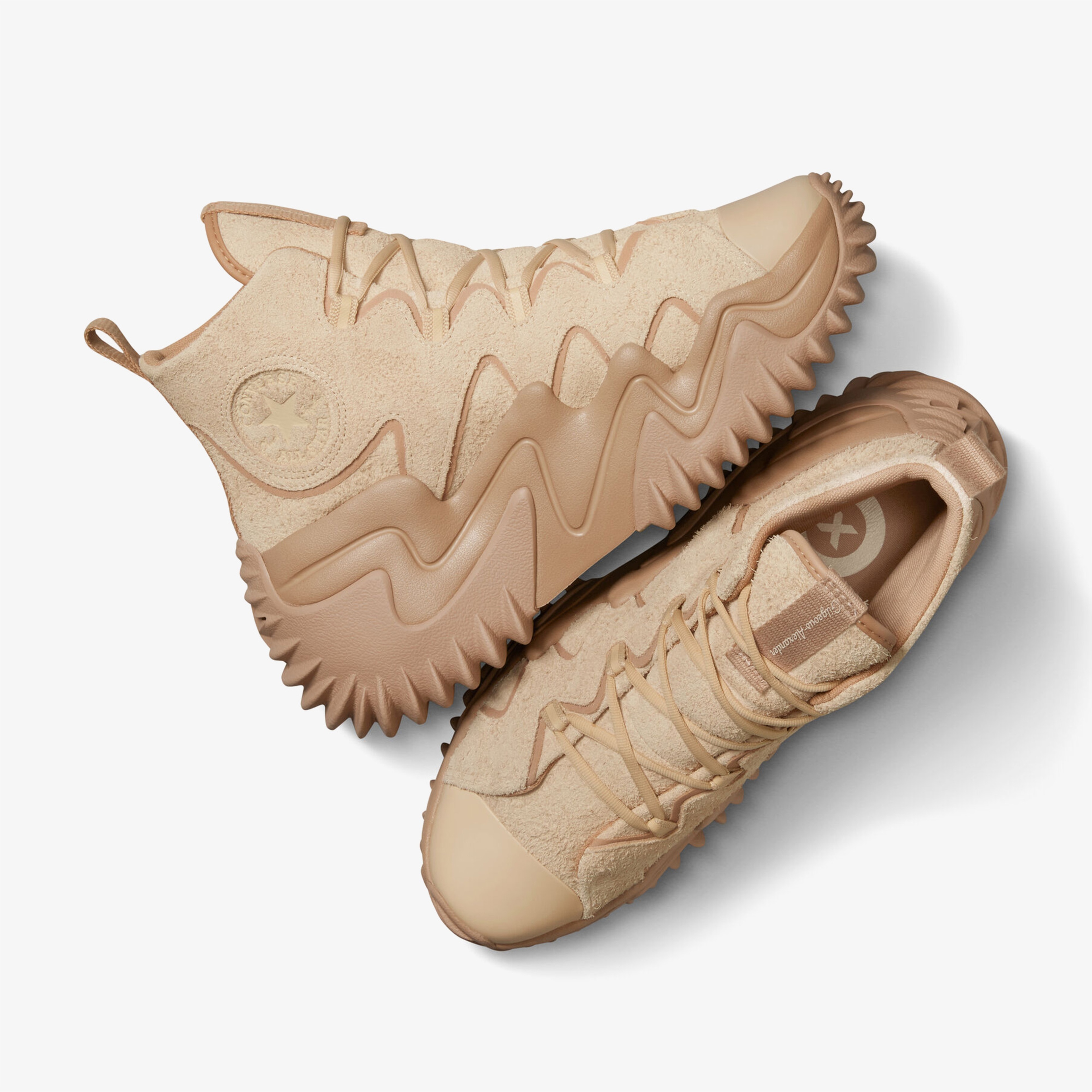 Converse Run Star Motion CX Platform Sga Unisex Krem Sneaker