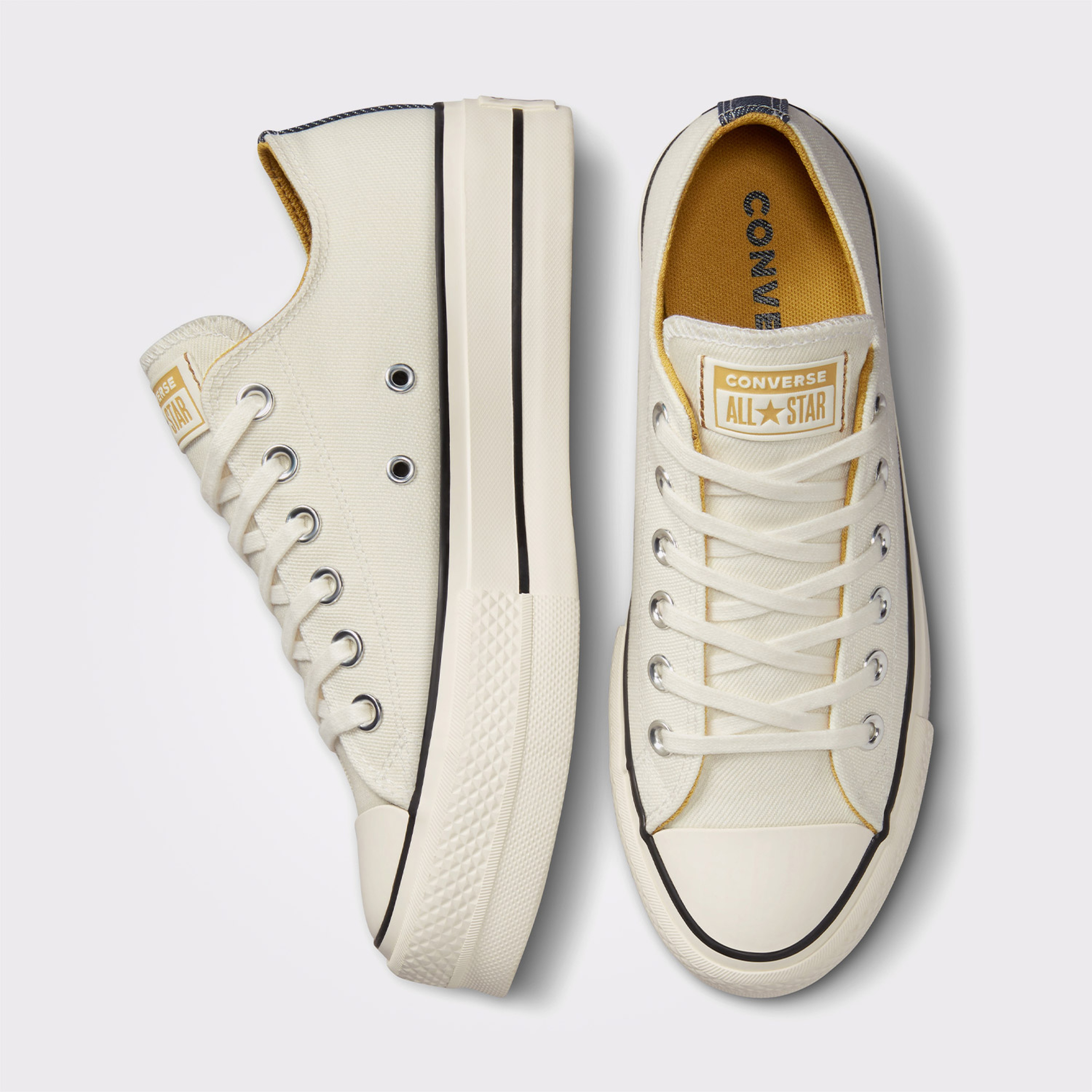 Converse Chuck Taylor All Star Lift Kadın Krem Sneaker