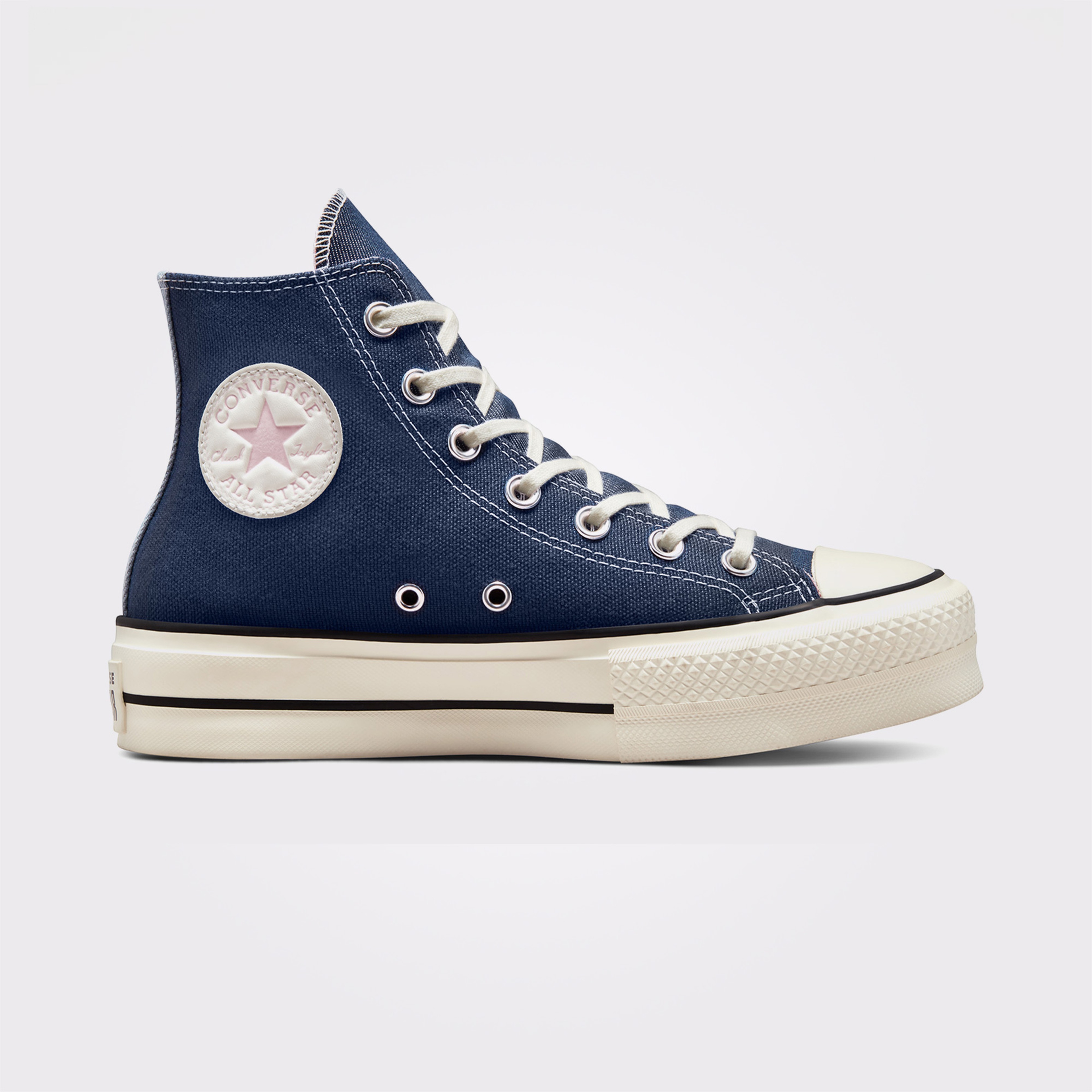 Converse Chuck Taylor All Star Lift Çocuk Pembe/Lacivert Sneaker