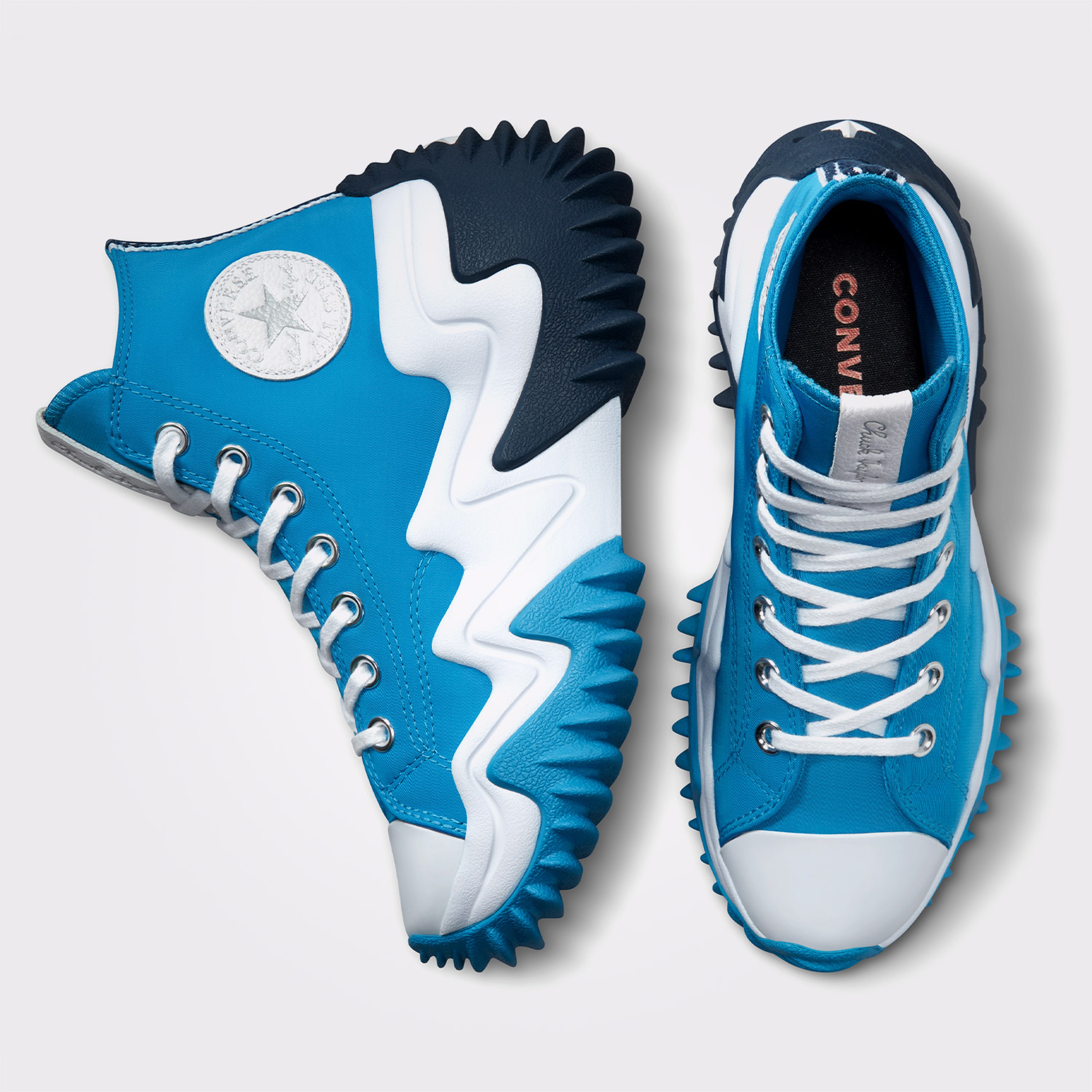 Converse Run Star Motion CX Platform Unisex Mavi Sneaker40A03078C