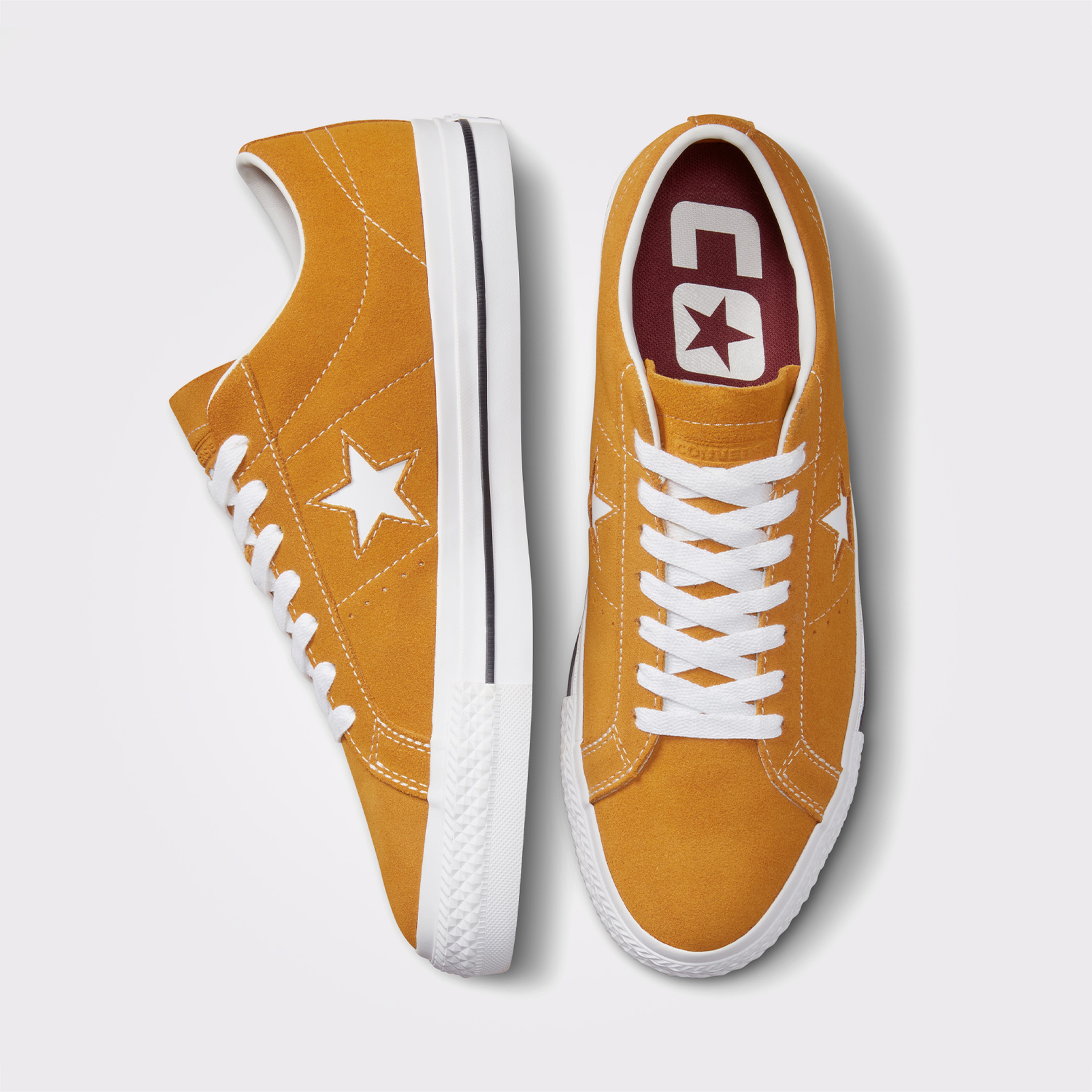 Converse One Star Pro Unisex Sarı Sneaker