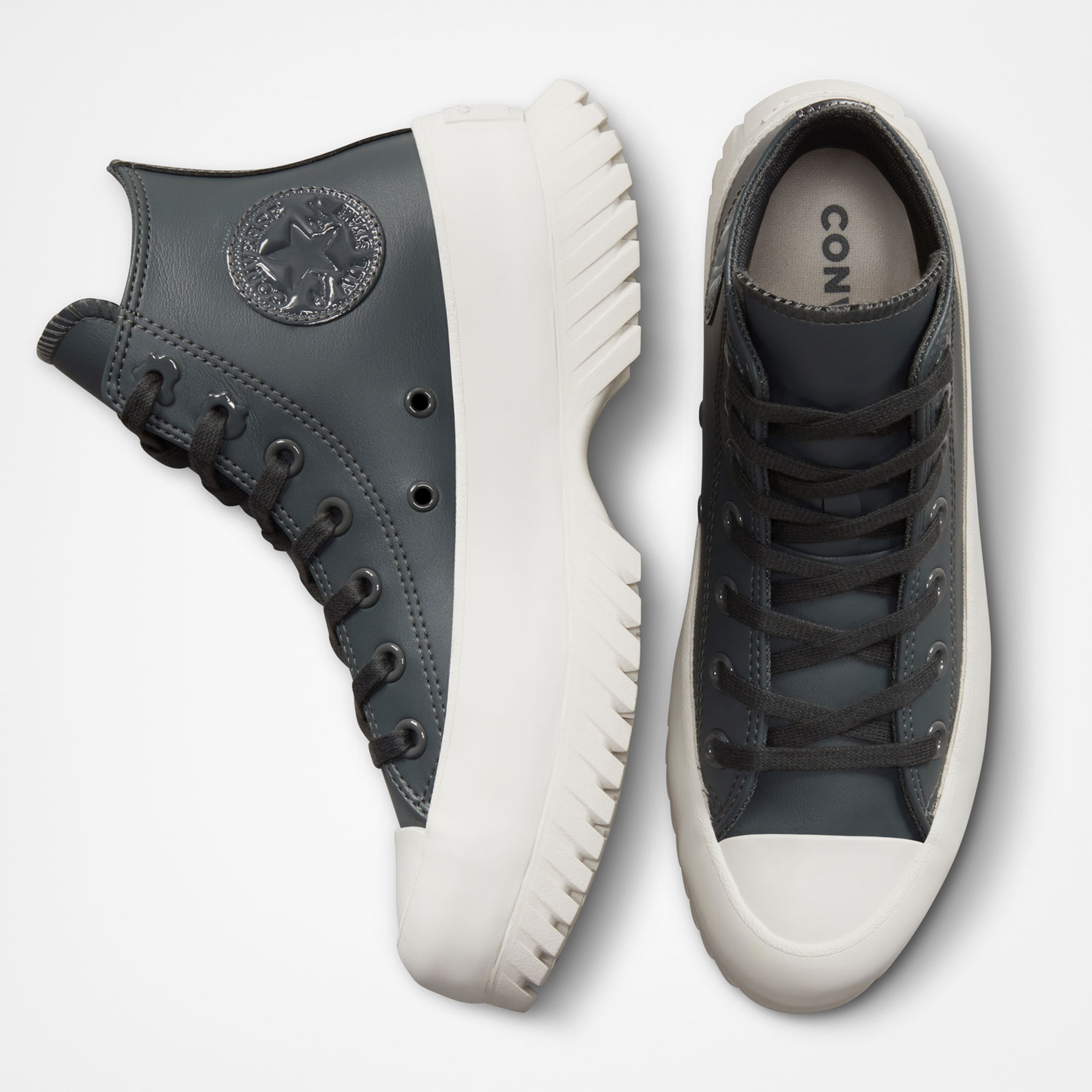 Converse Chuck Taylor All Star Lugged 2.0 Platform Glam Kadın Gri Sneaker