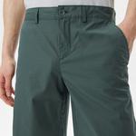 Erkek Slim Fit Haki Bermuda