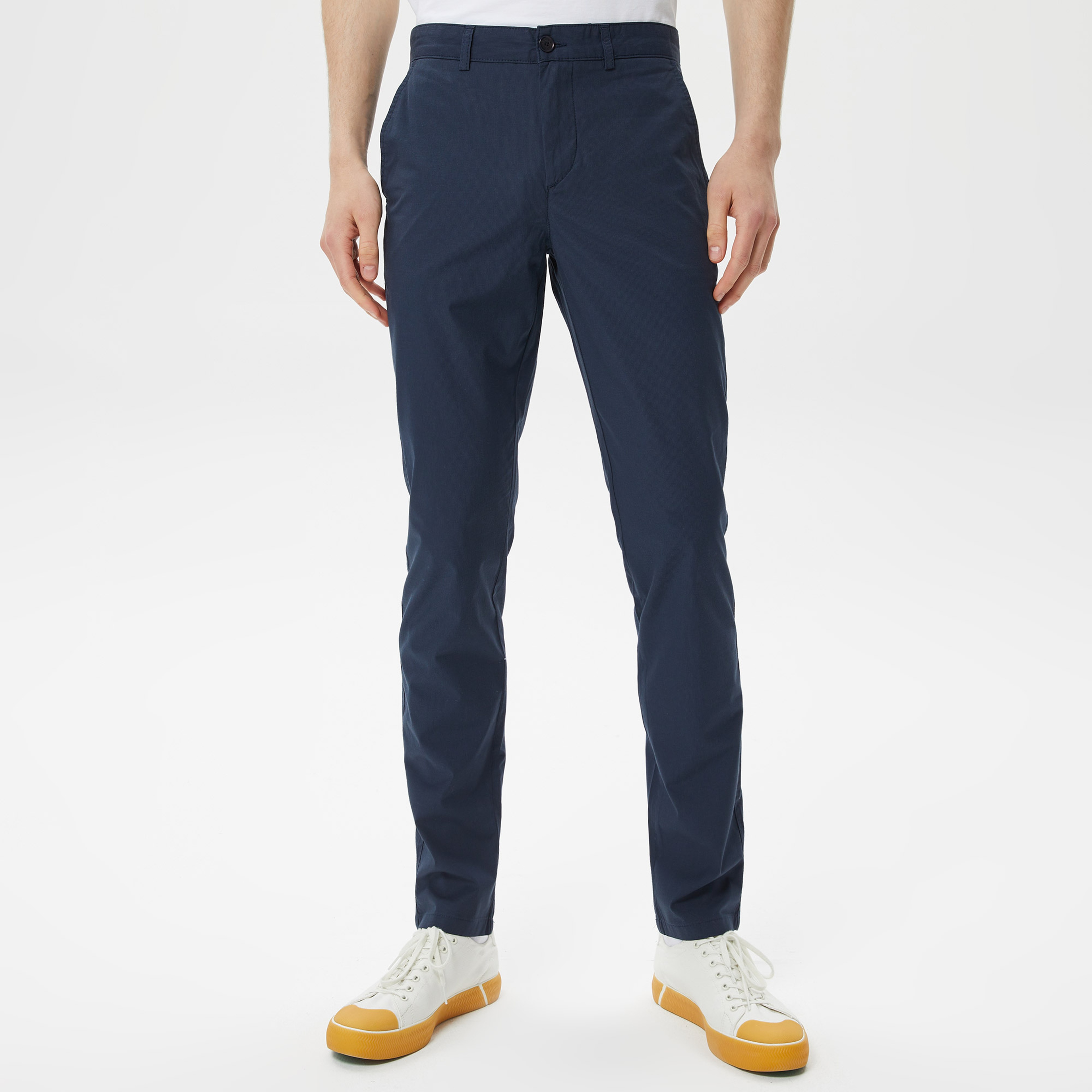Erkek Slim Fit Lacivert Pantolon