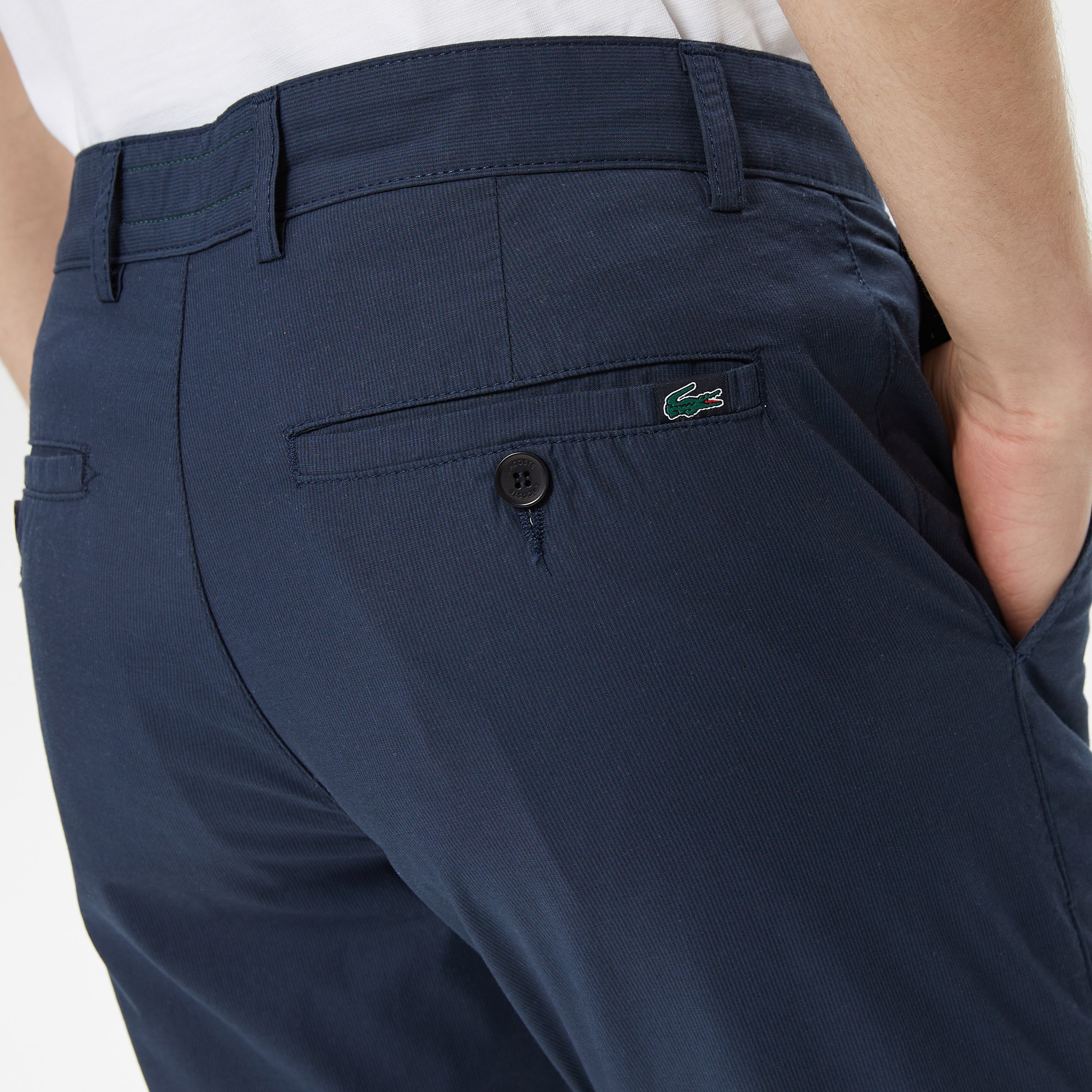 Erkek Slim Fit Lacivert Pantolon