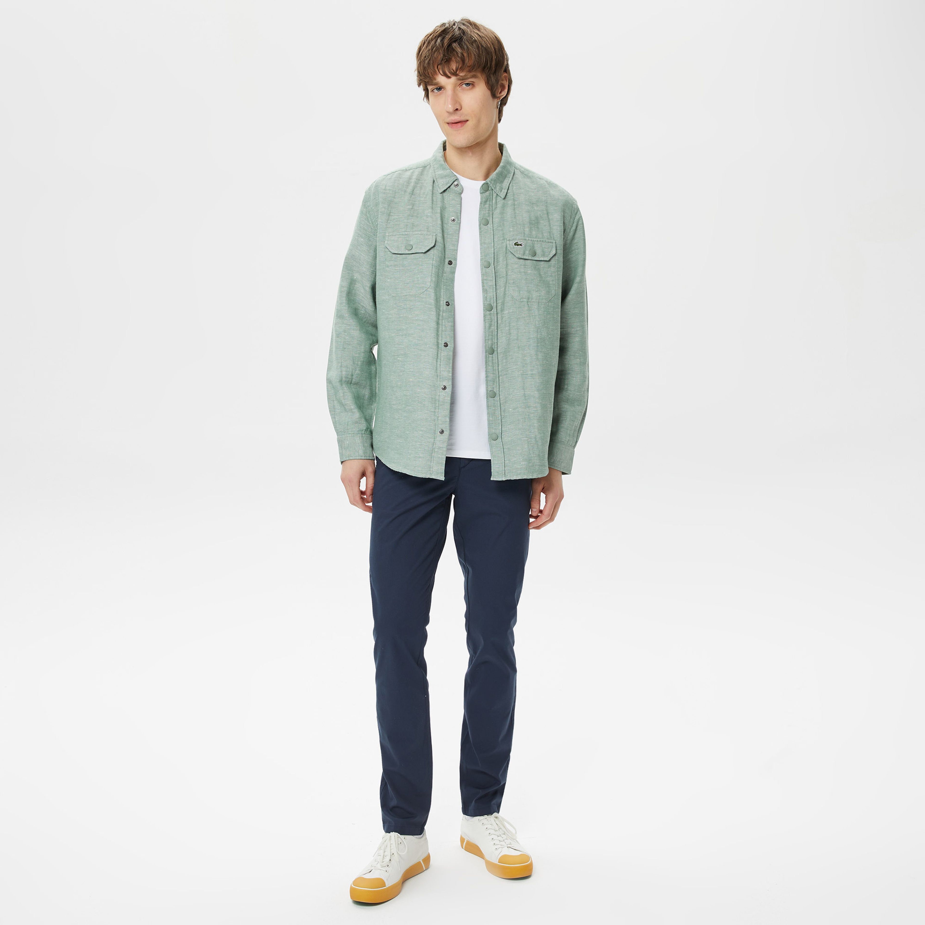 Erkek Slim Fit Lacivert Pantolon