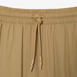 Kadın Renk Bloklu Açık Kahverengi Eşofman Altı