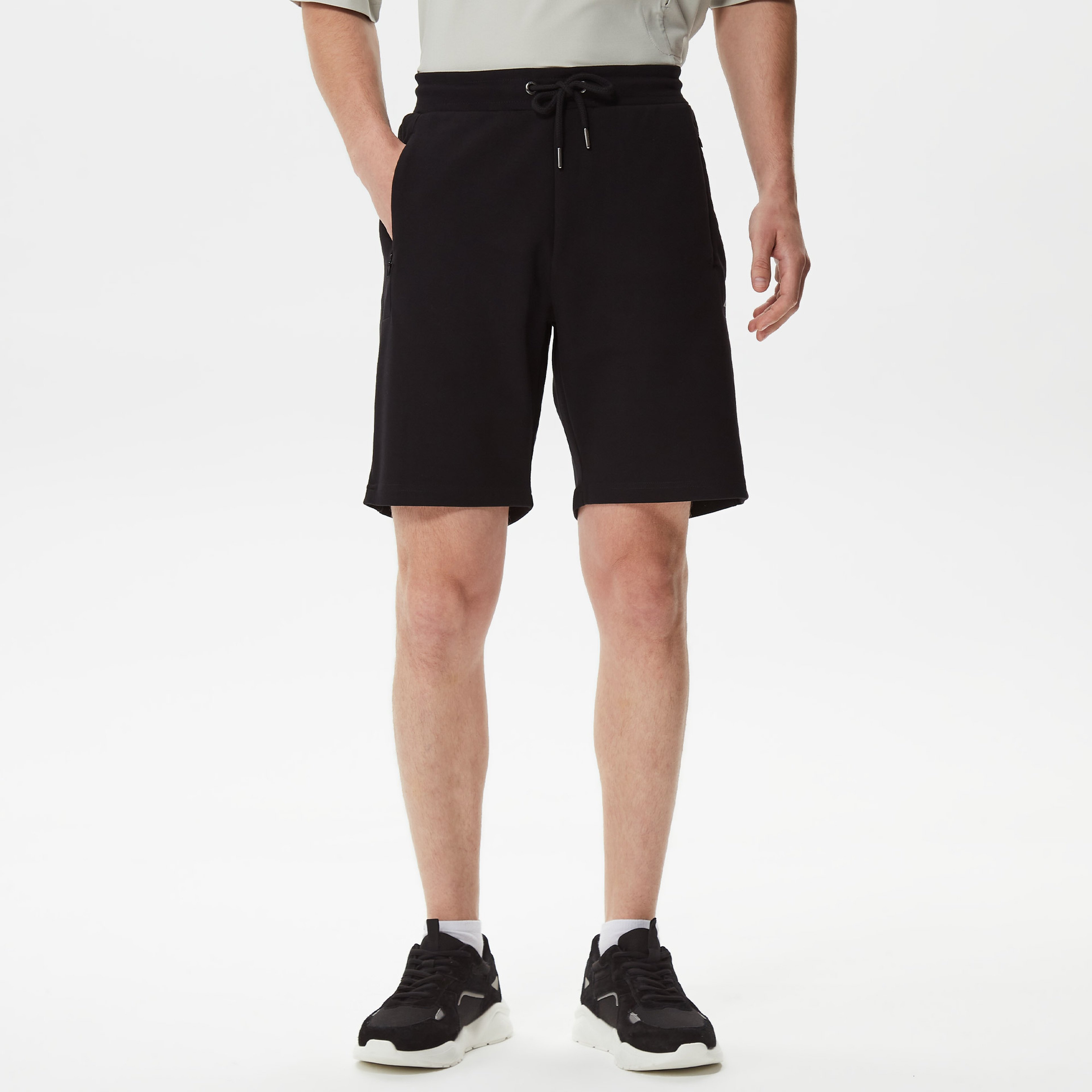 Nautica Erkek Siyah Bloklu Şort