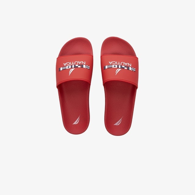 Nautica Nautica Erkek Kırmızı Terlik Sandalet & Terlik | Occasion Kırmızı - 2. görsel