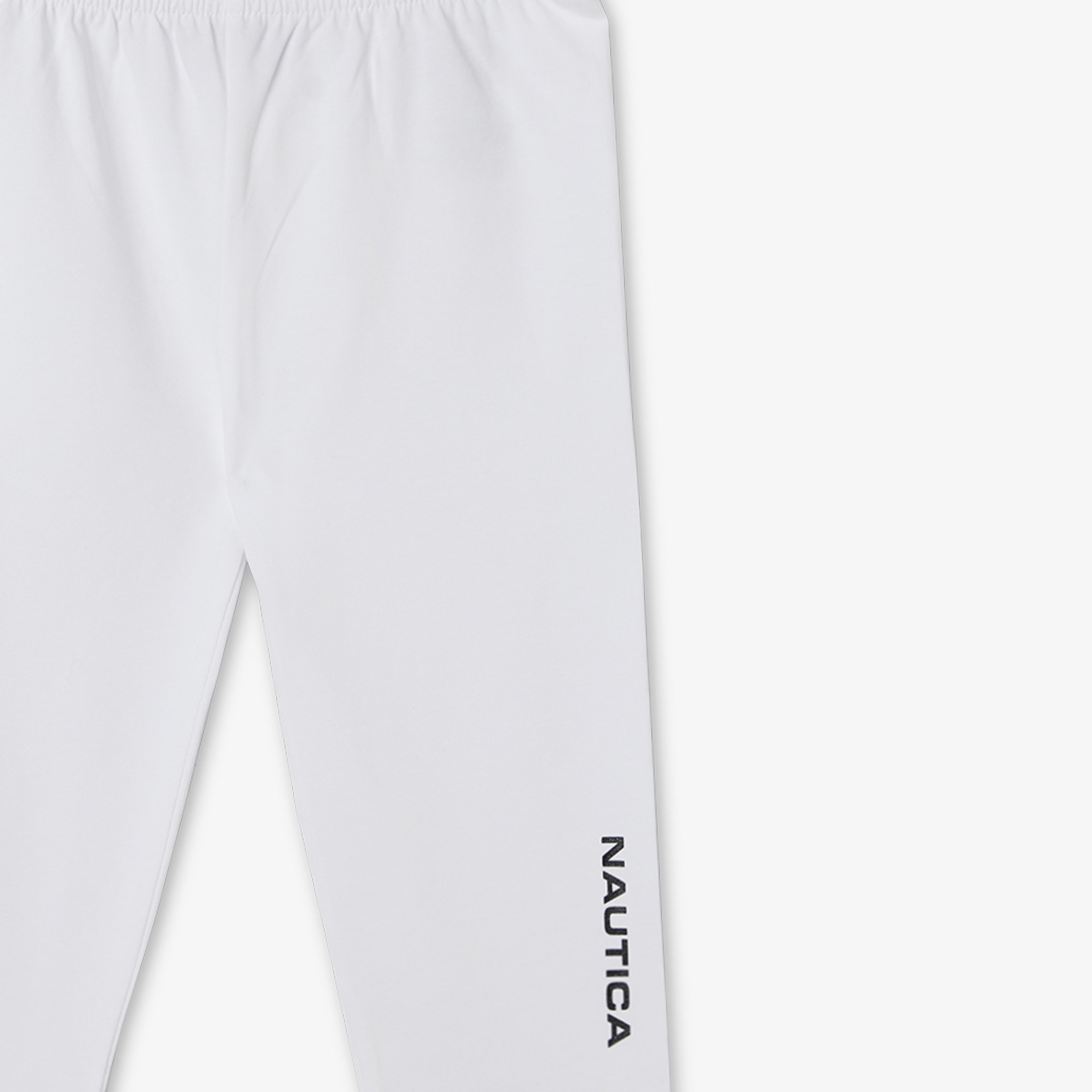 Nautica Kız Çocuk Beyaz Tayt