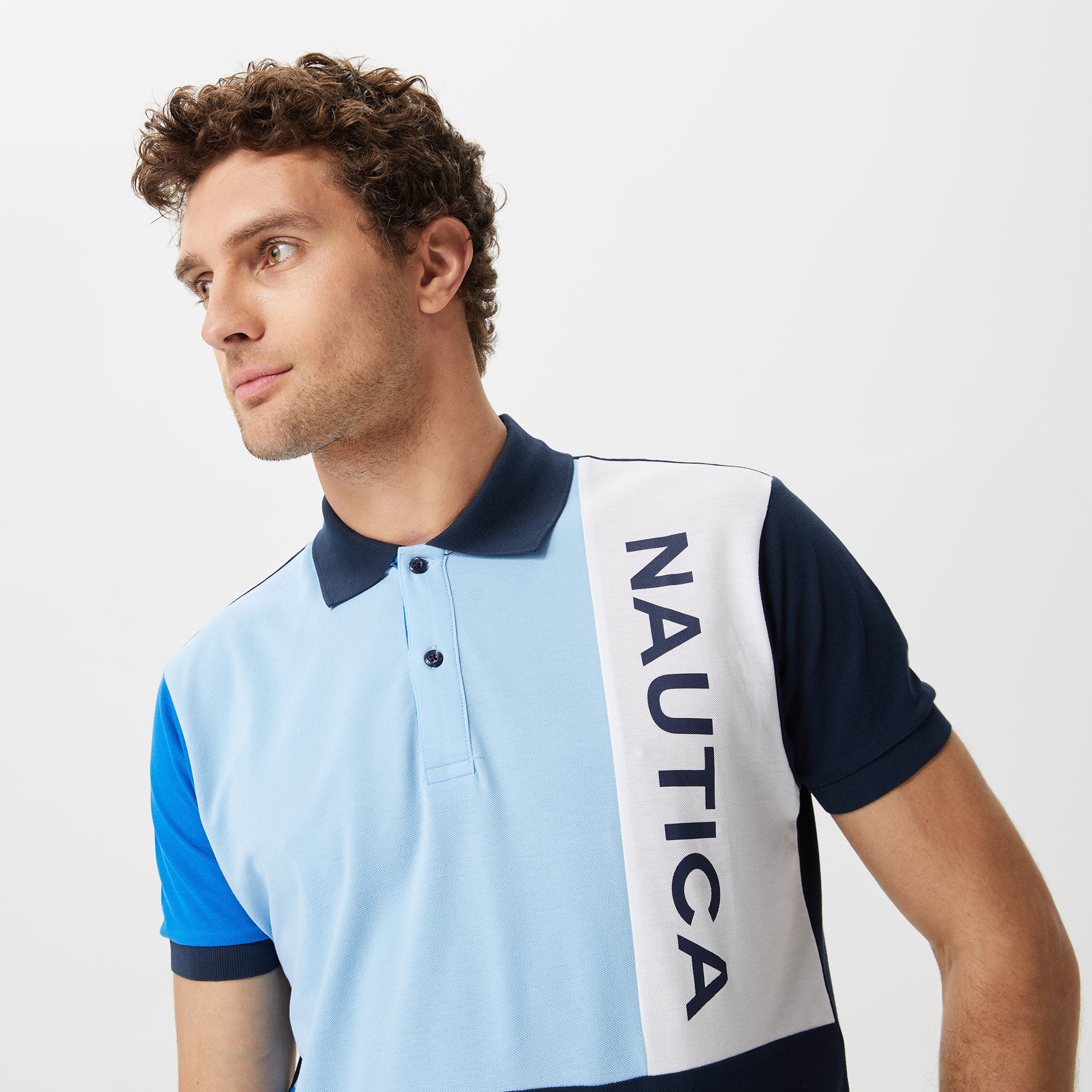 Nautica Erkek Lacivert Classic Fit Polo