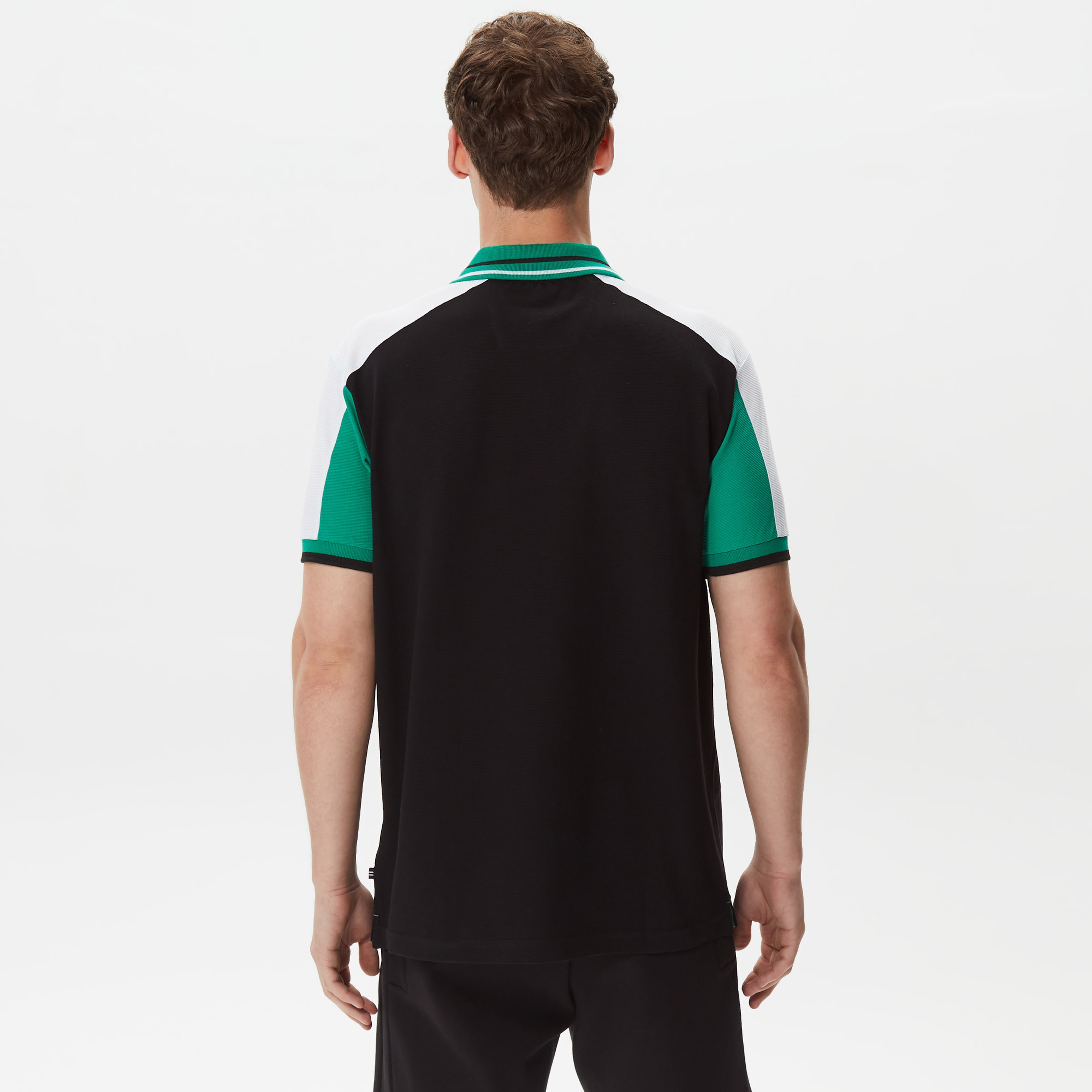 Nautica Erkek Siyah Classic Fit Kısa Kollu Polo