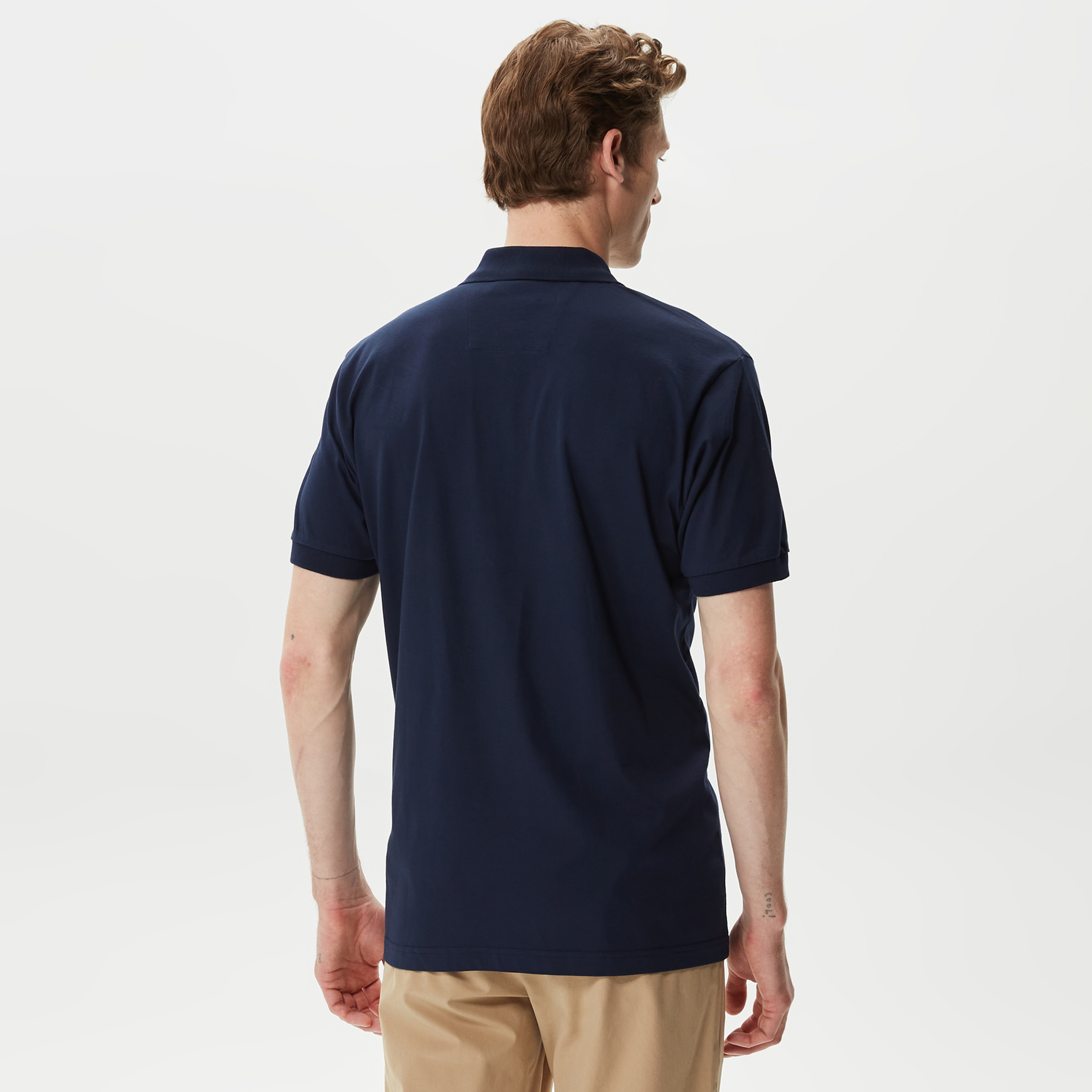 Nautica Erkek Lacivert Classic Fit Kısa Kollu Polo