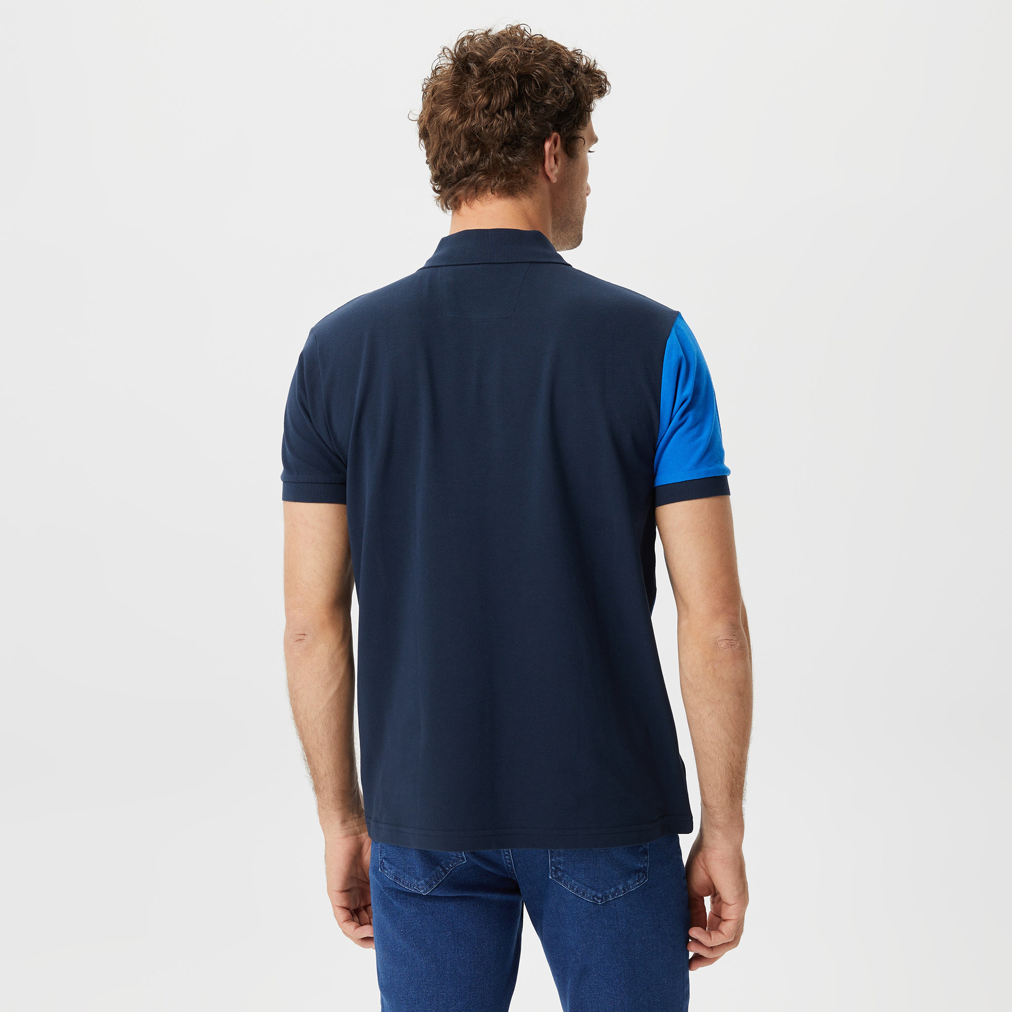 Nautica Erkek Lacivert Classic Fit Polo