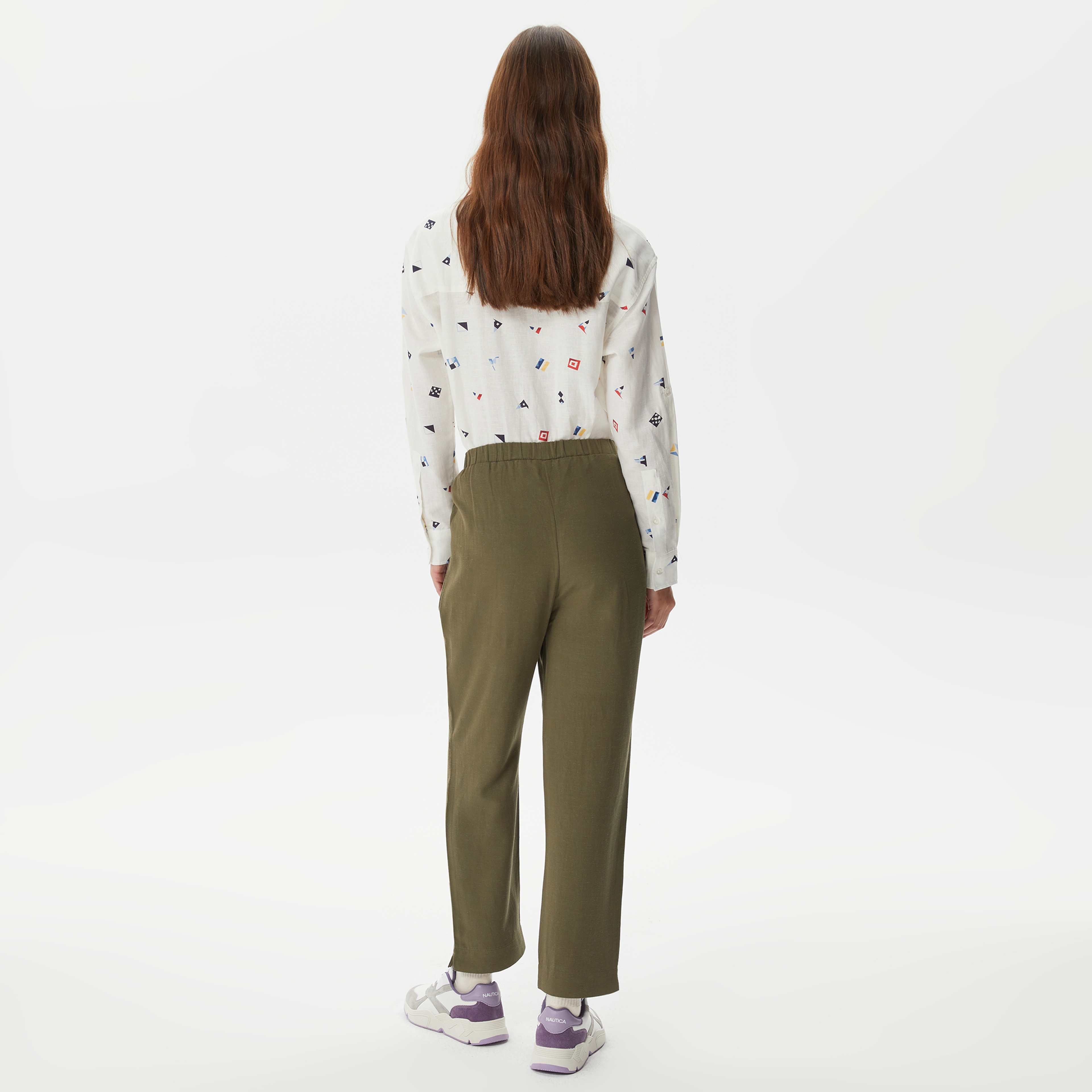 Nautica Kadın Yeşil Pantolon