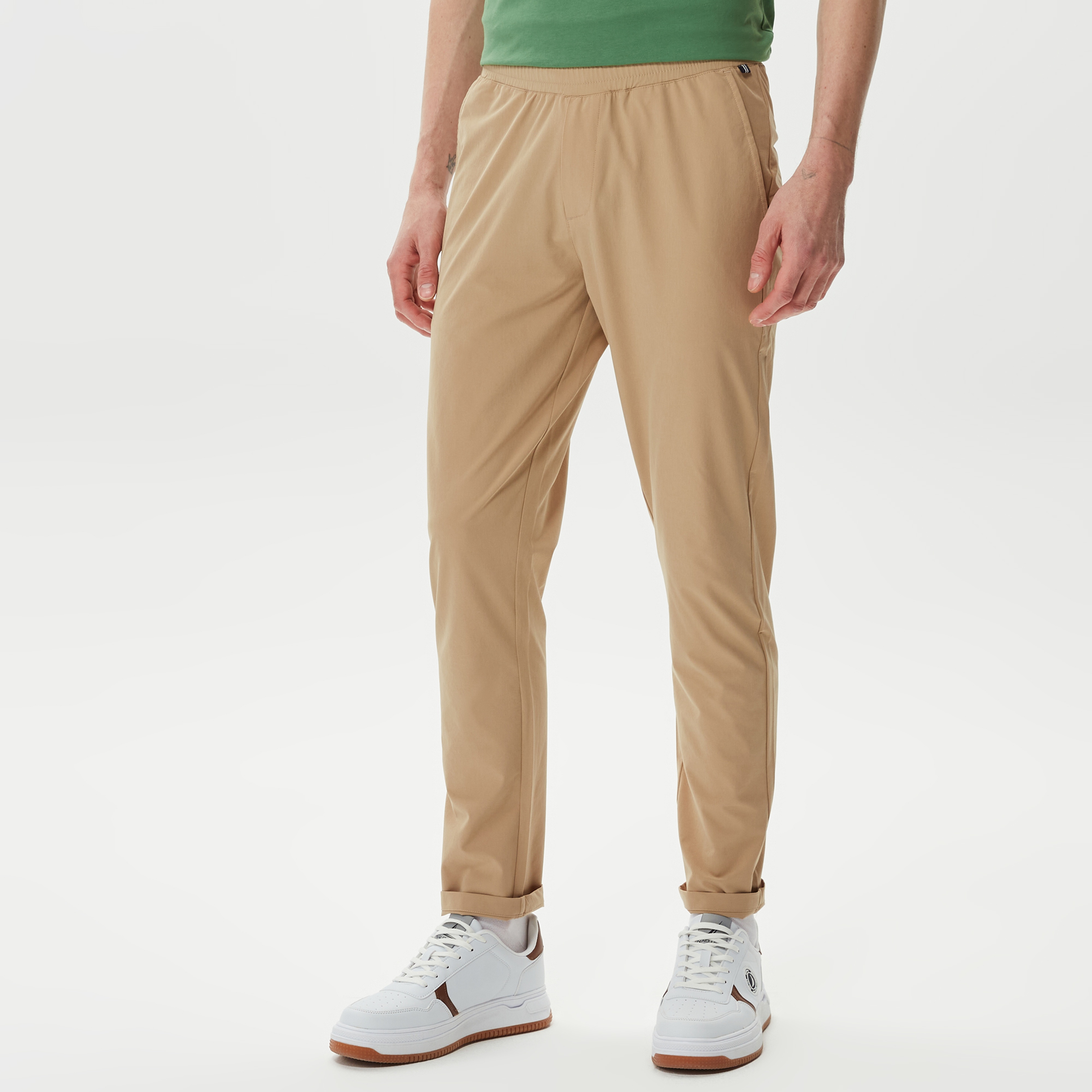 Nautica Erkek Bej Jogger Pantolon