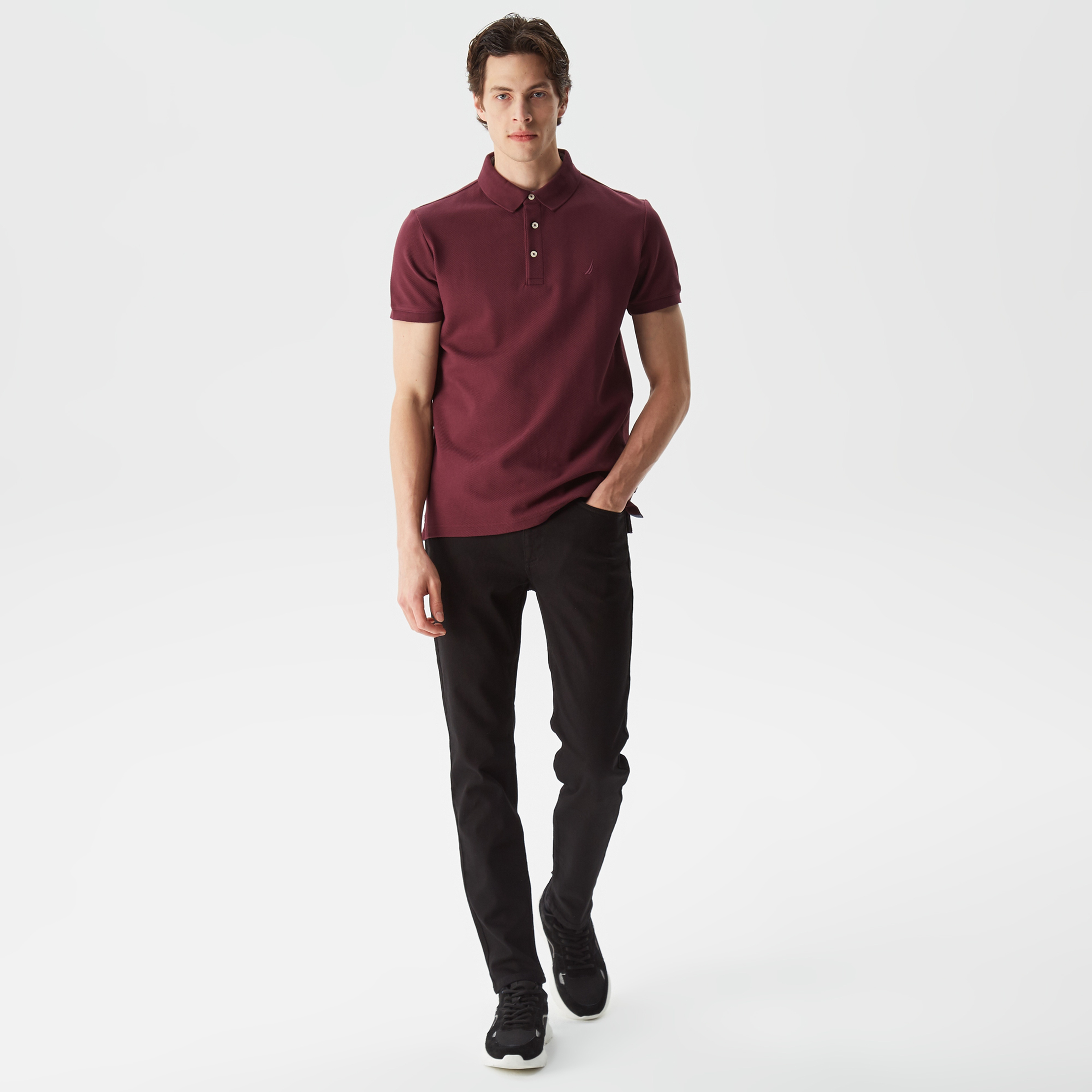 Nautica Erkek Siyah Denim Pantolon