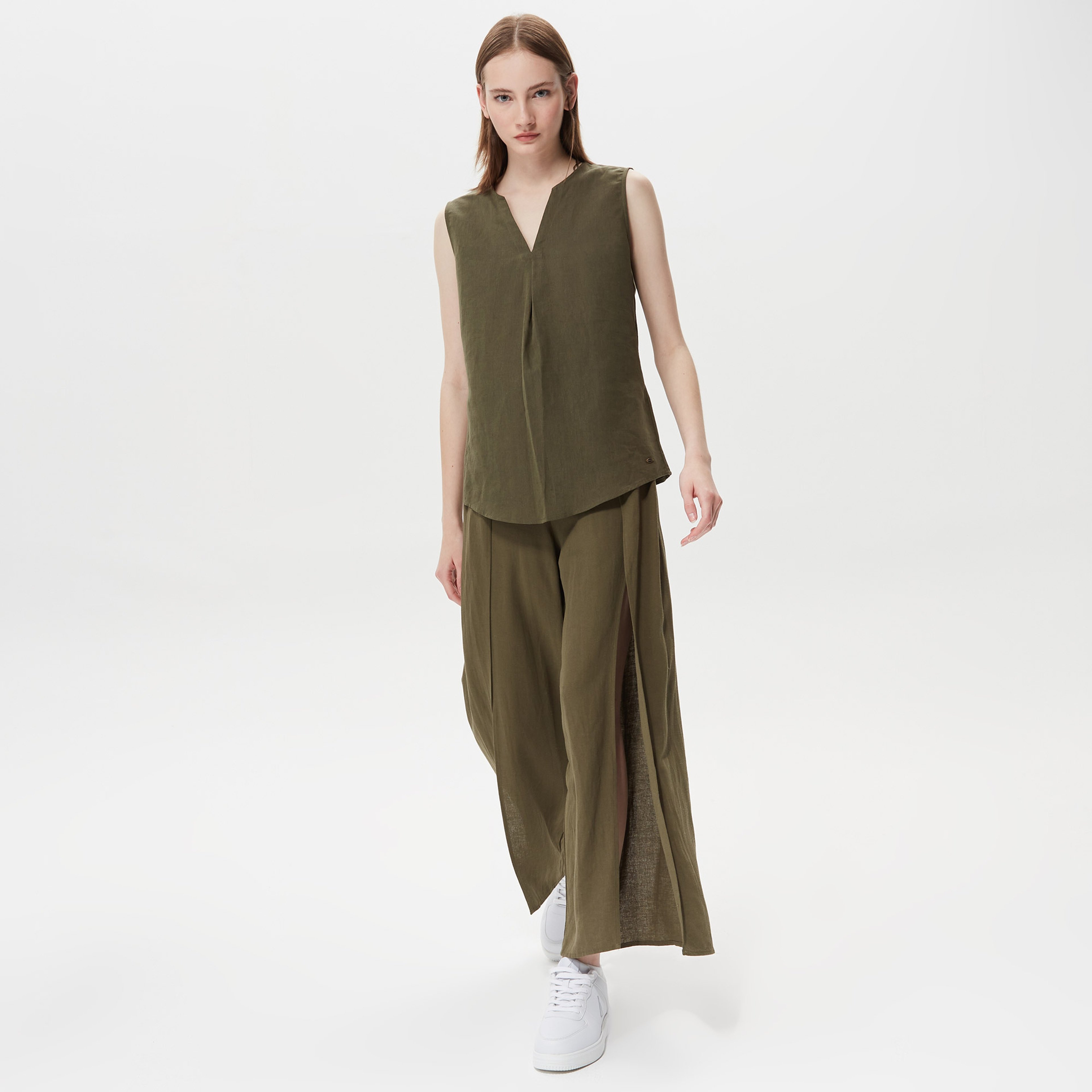 Nautica Kadın Yeşil Pantolon