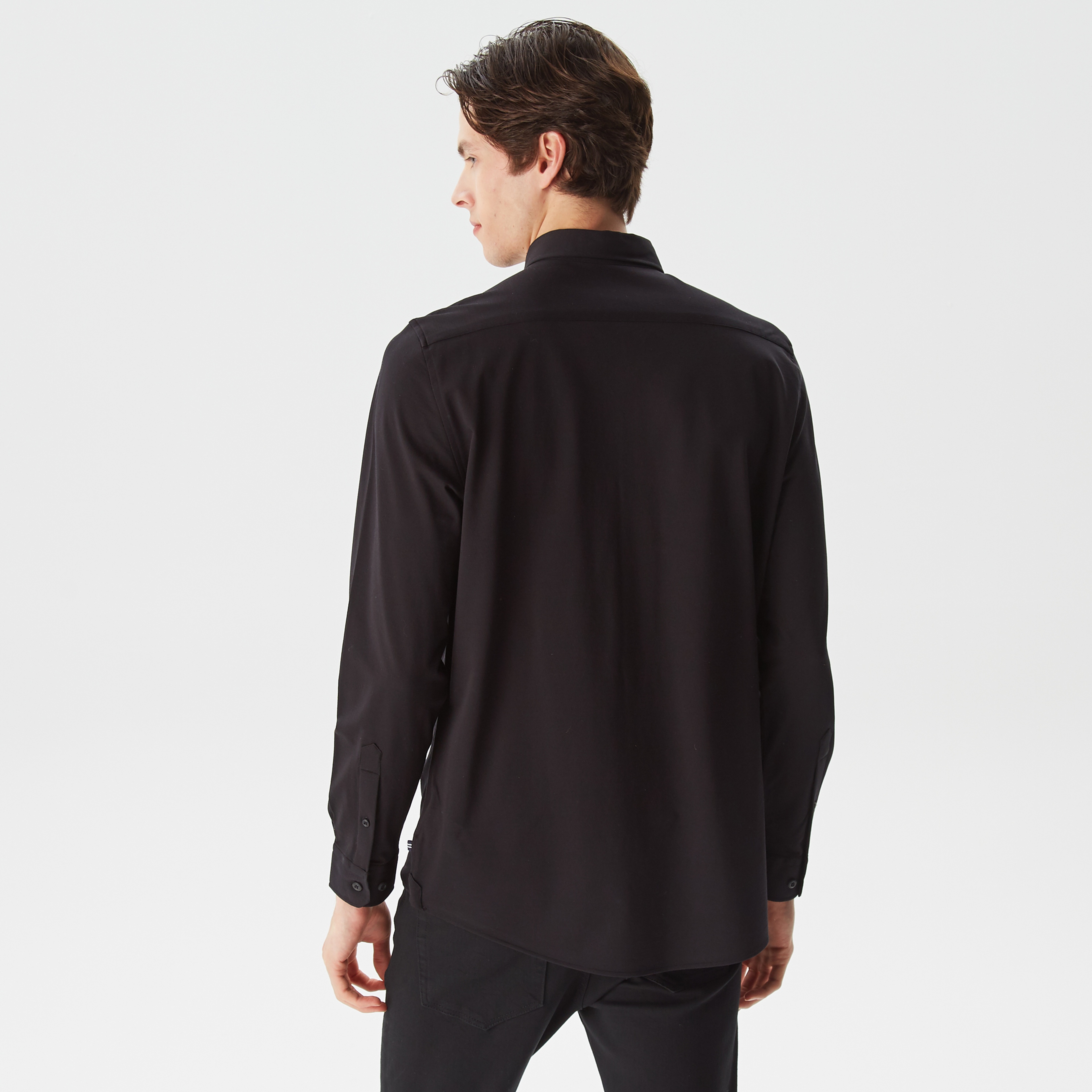 Nautica Erkek Siyah Slim Fit Gömlek