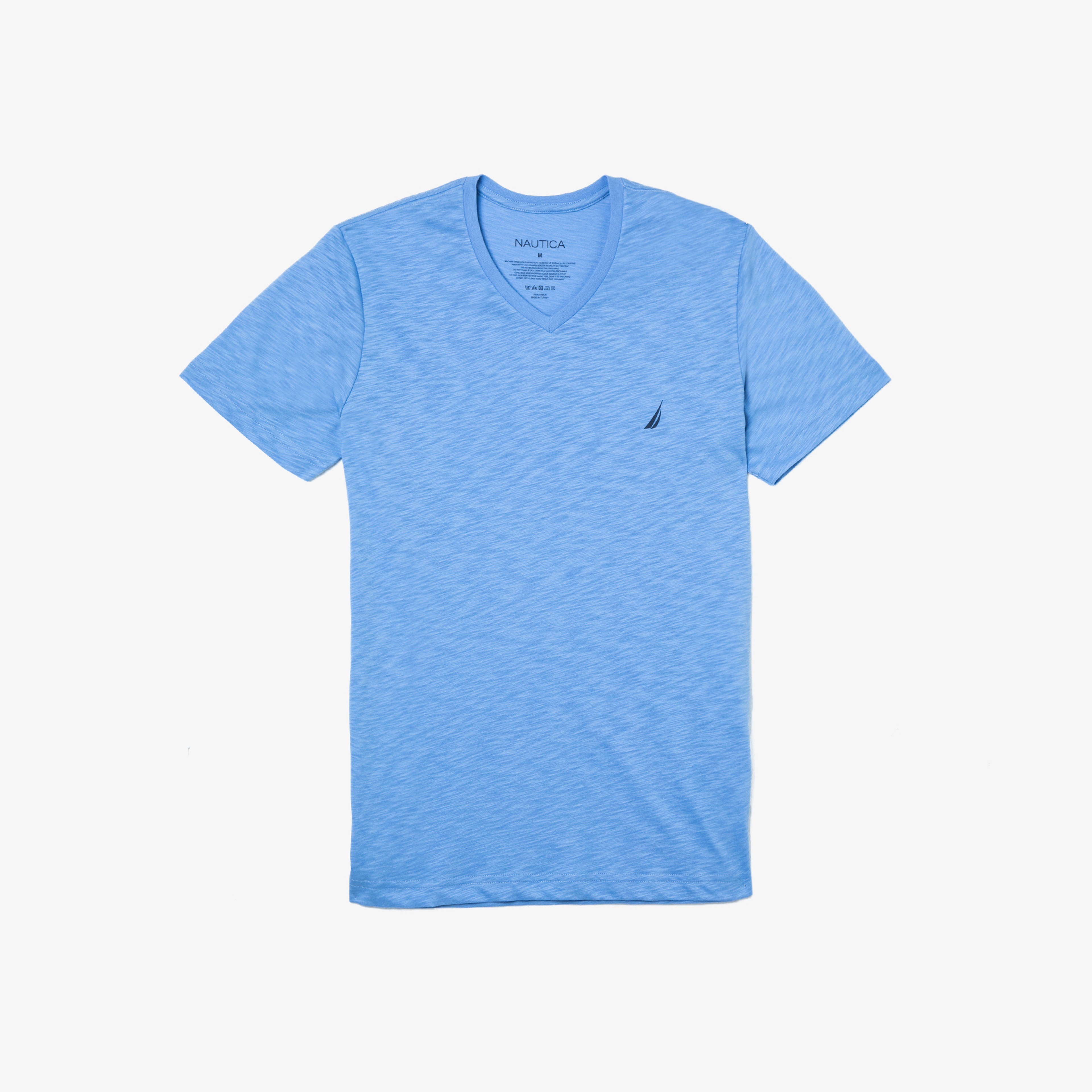 Nautica Erkek Mavi Standart Fit T-Shirt