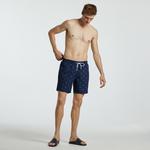 Nautica Erkek Lacivert Desenli Deniz Şortu