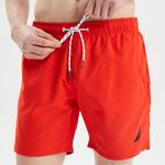 Nautica Erkek Kırmızı Regular Fit Deniz Şortu