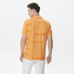 Nautica Erkek Turuncu Classic Fit Kısa Kollu Polo Yaka T-Shirt