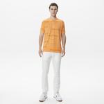 Nautica Erkek Turuncu Classic Fit Kısa Kollu Polo Yaka T-Shirt