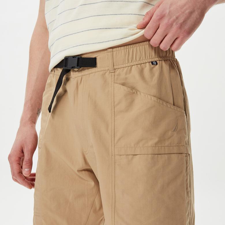 Nautica Erkek Bej Bermuda Şort