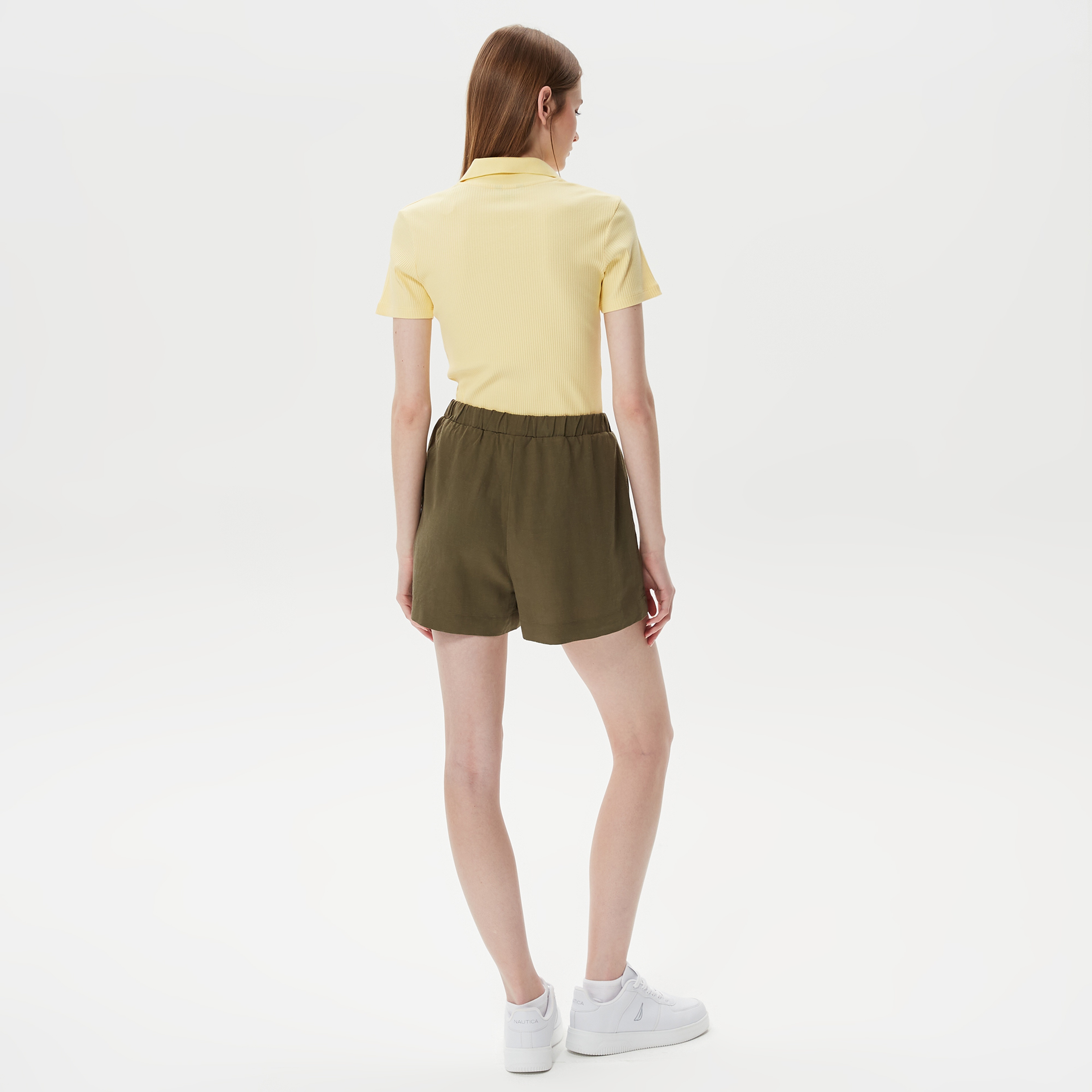 Nautica Kadın Yeşil Şort