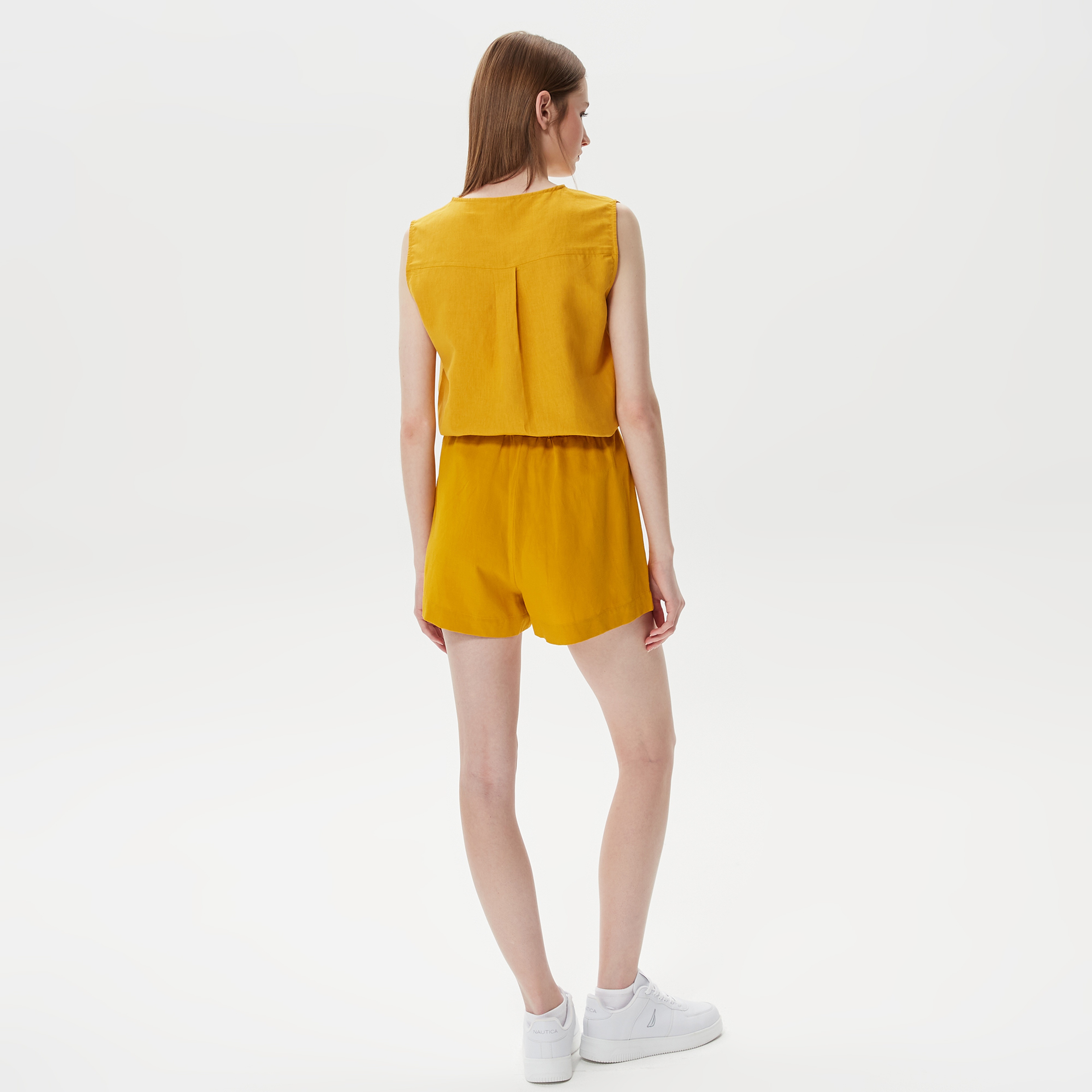 Nautica Kadın Sarı Şort