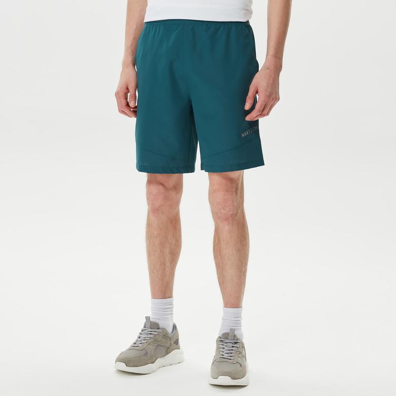 Nautica Erkek Yeşil Renk Bloklu Şort