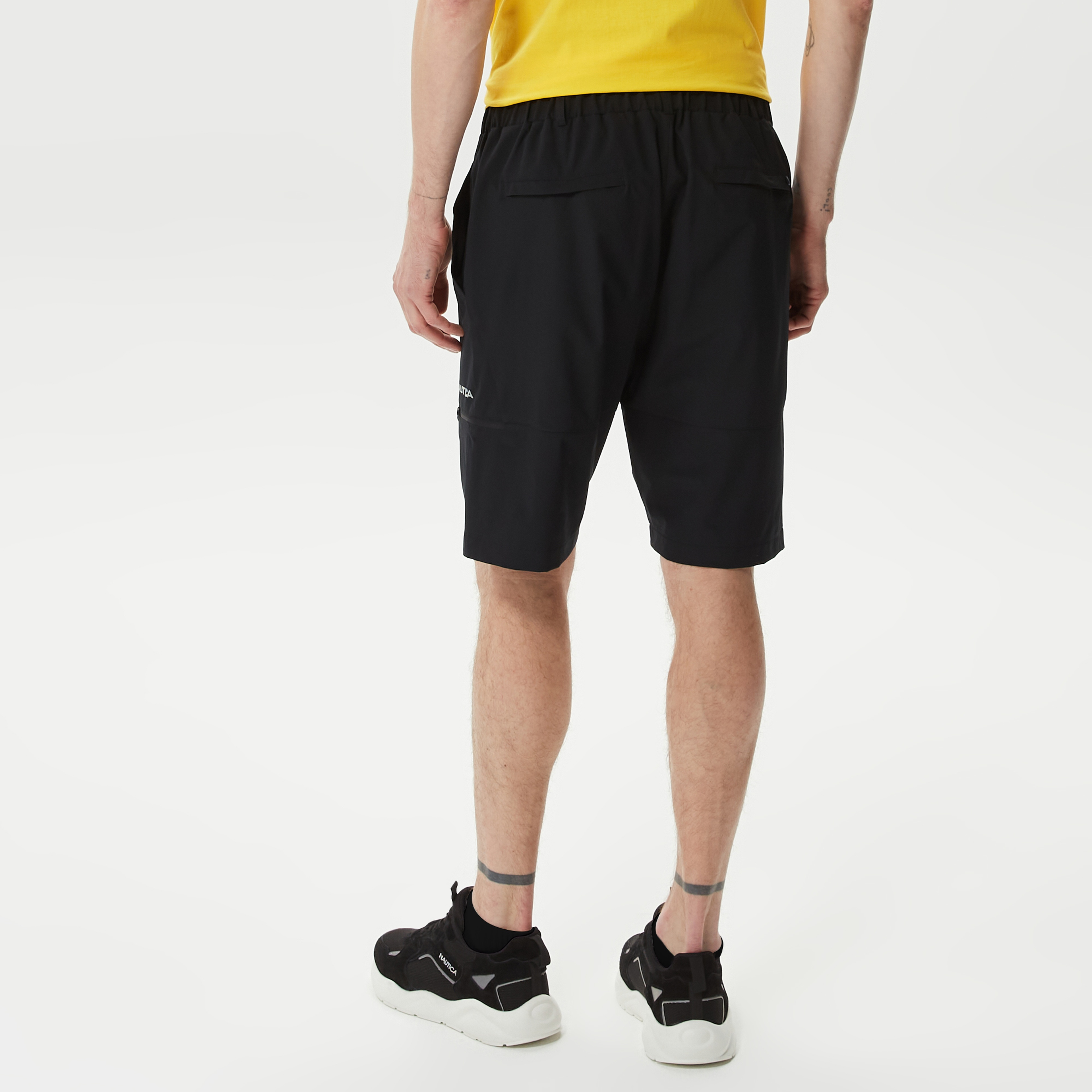 Nautica Erkek Siyah Bermuda