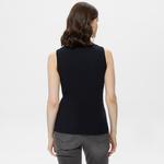 Nautica Kadın Siyah Kolsuz T-Shirt