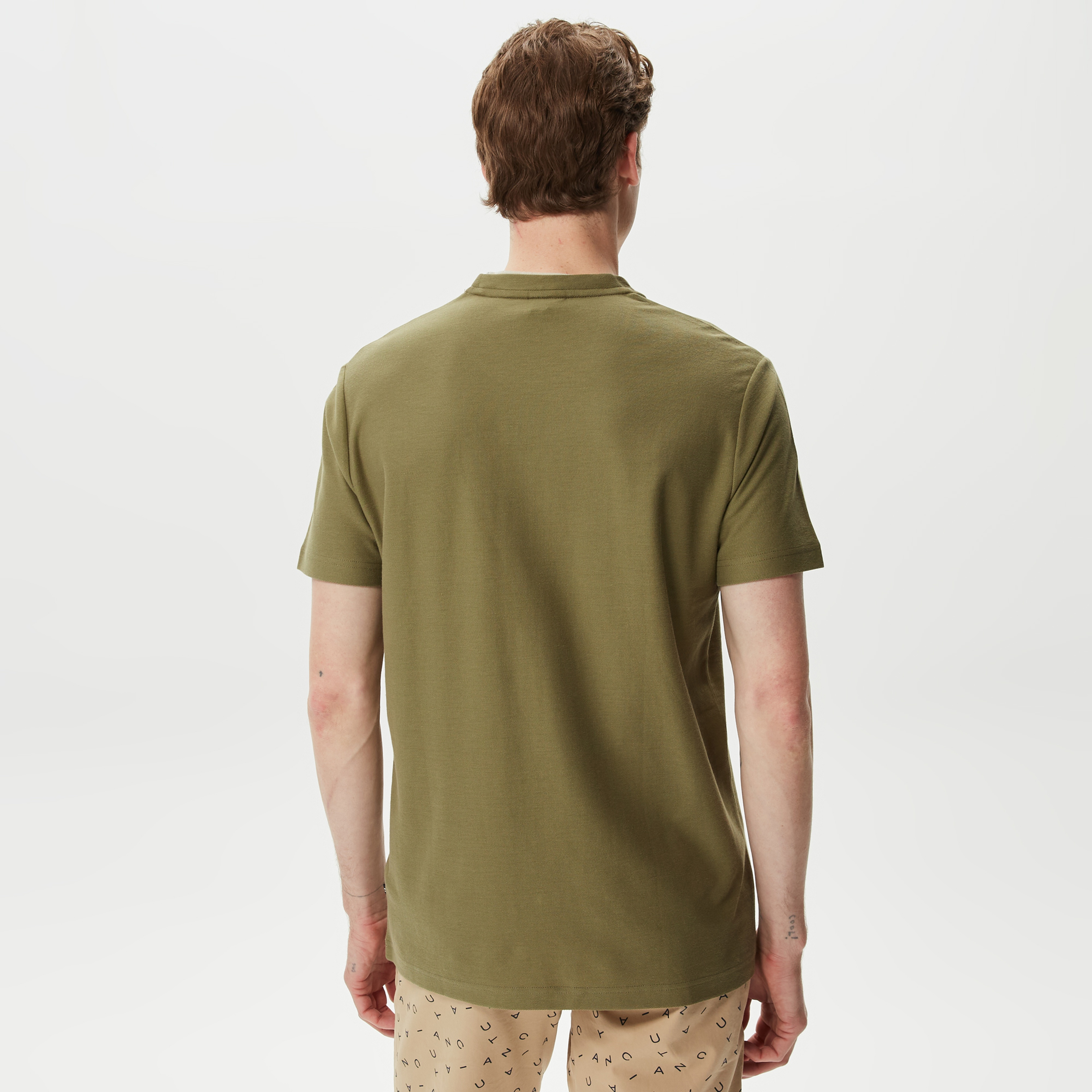 Nautica Erkek Yeşil Standart Fit T-Shirt