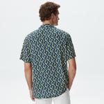 Nautica Erkek Lacivert Classic Fit Kısa Kollu Gömlek