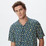 Nautica Erkek Lacivert Classic Fit Kısa Kollu Gömlek